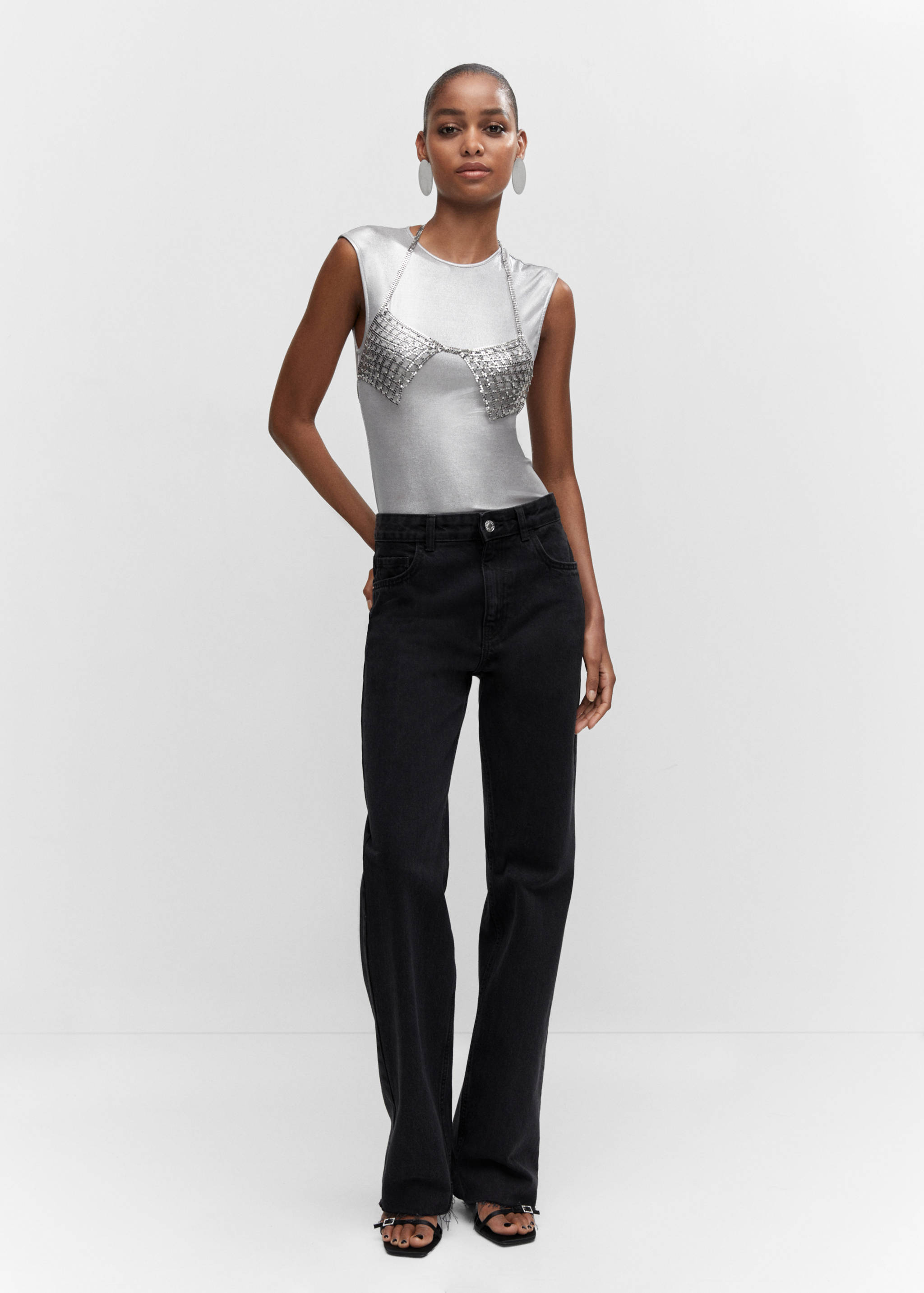 Soutien-gorge maille métallique - Plan général