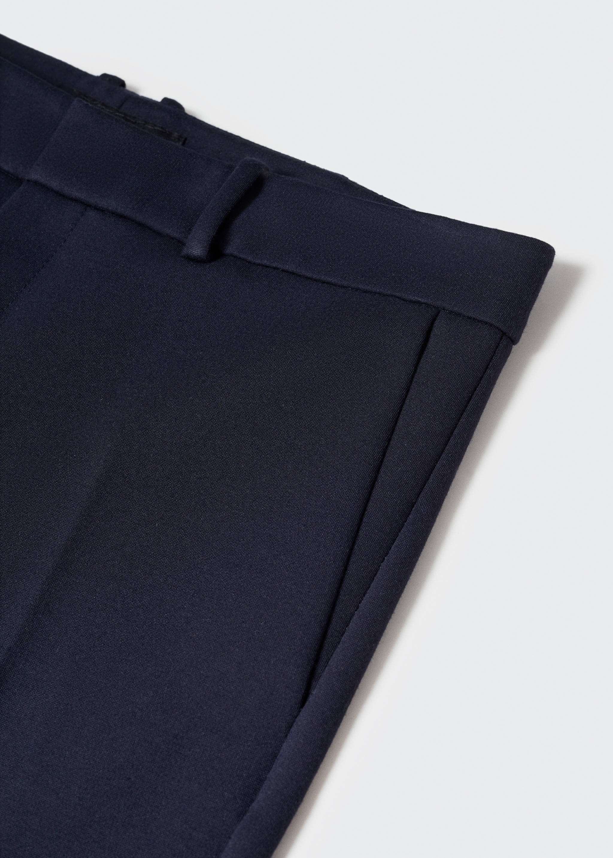 Rome-knit straight trousers - Details of the article 8