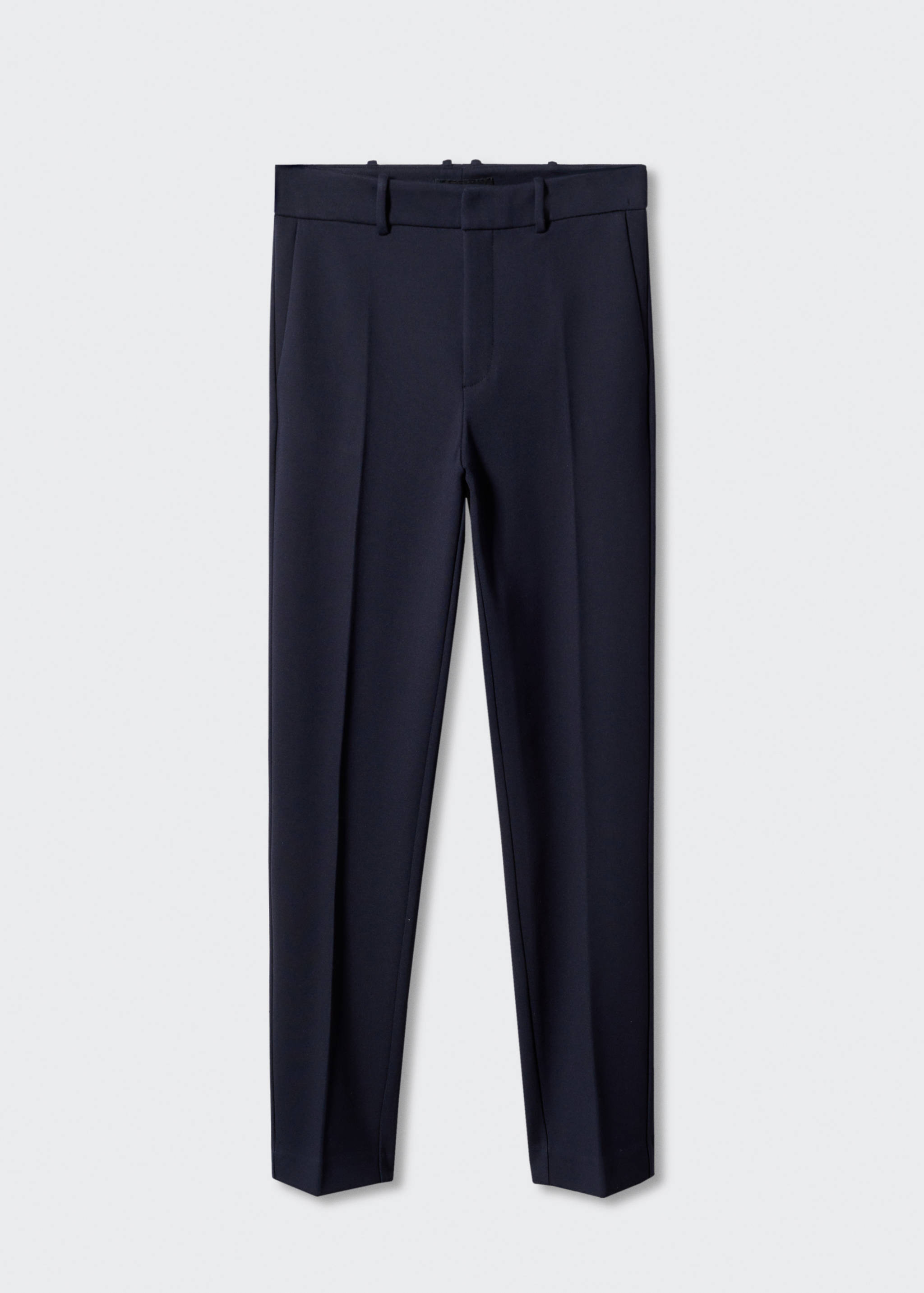 Rome-knit straight pants - Article without model