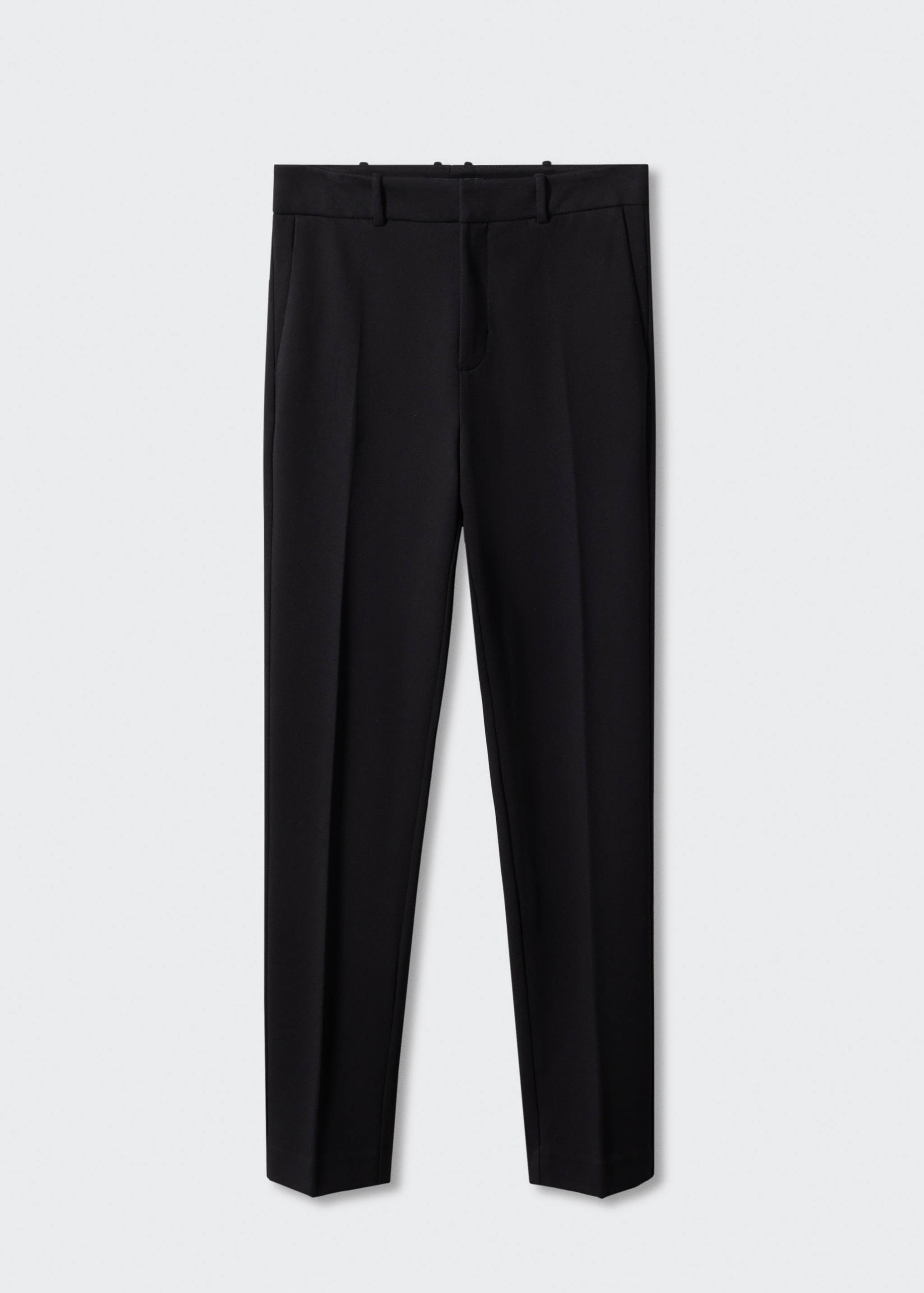 Rome-knit straight pants - Article without model