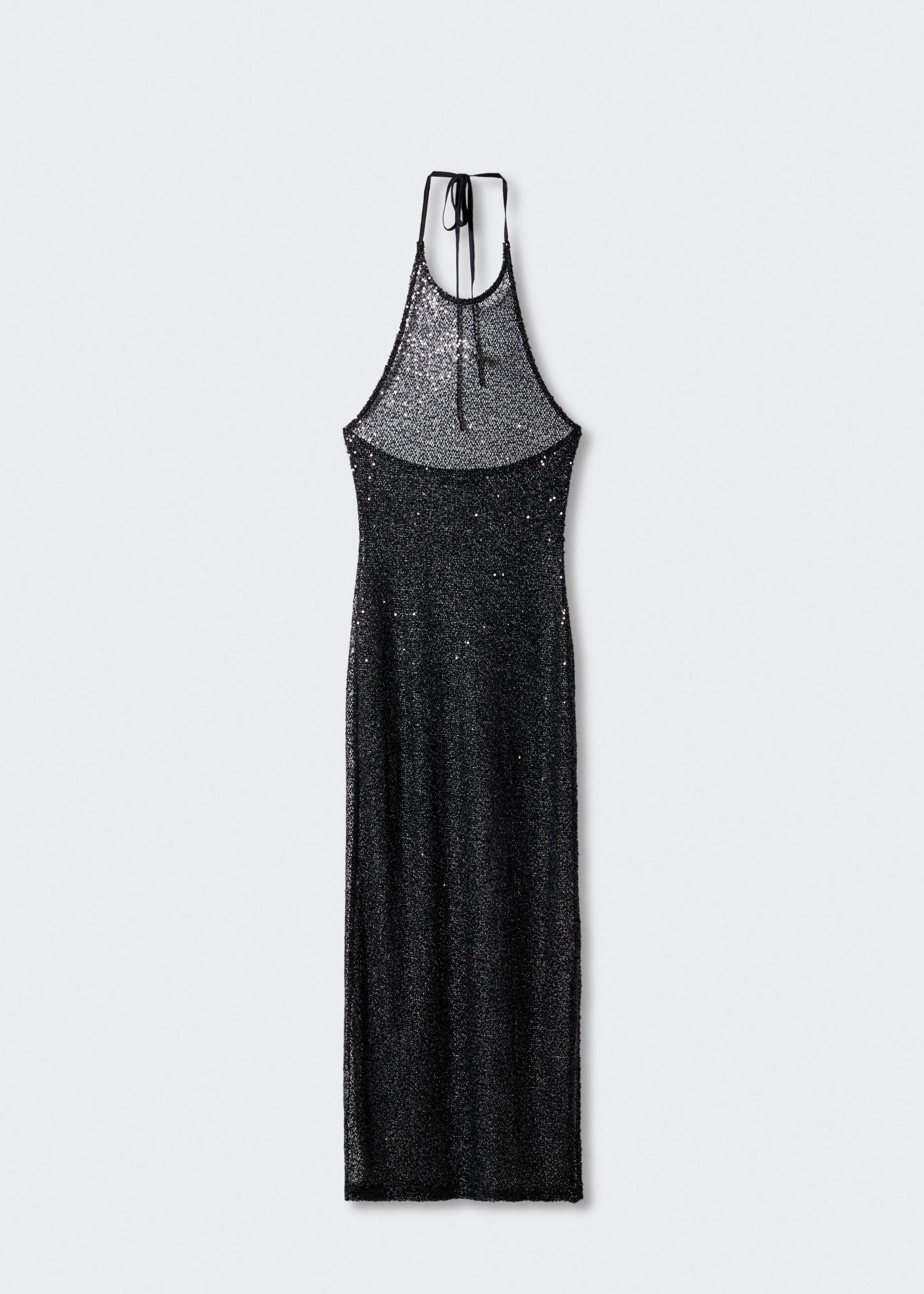Vestido lentejuelas abertura - Article without model