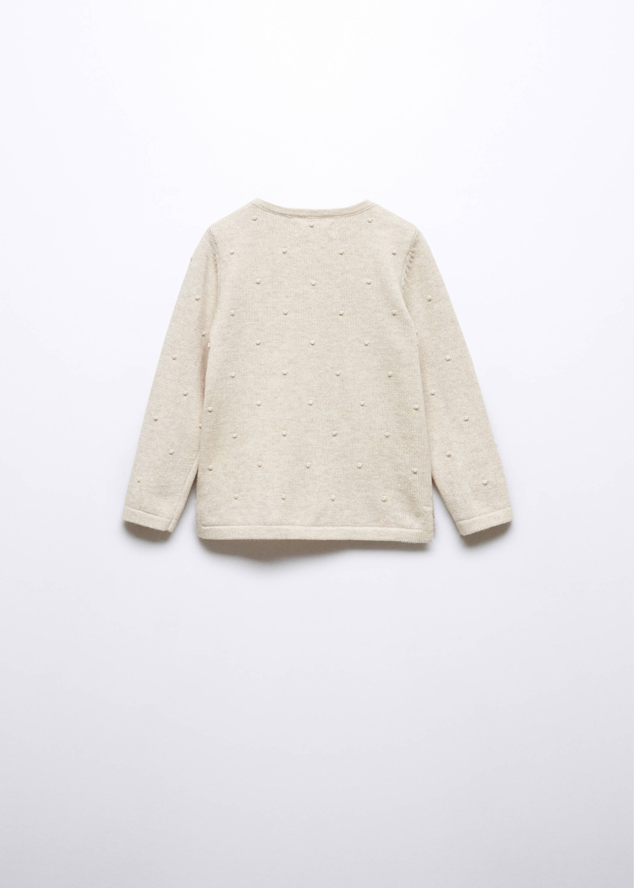 Cotton-blend cardigan - Reverse of the article