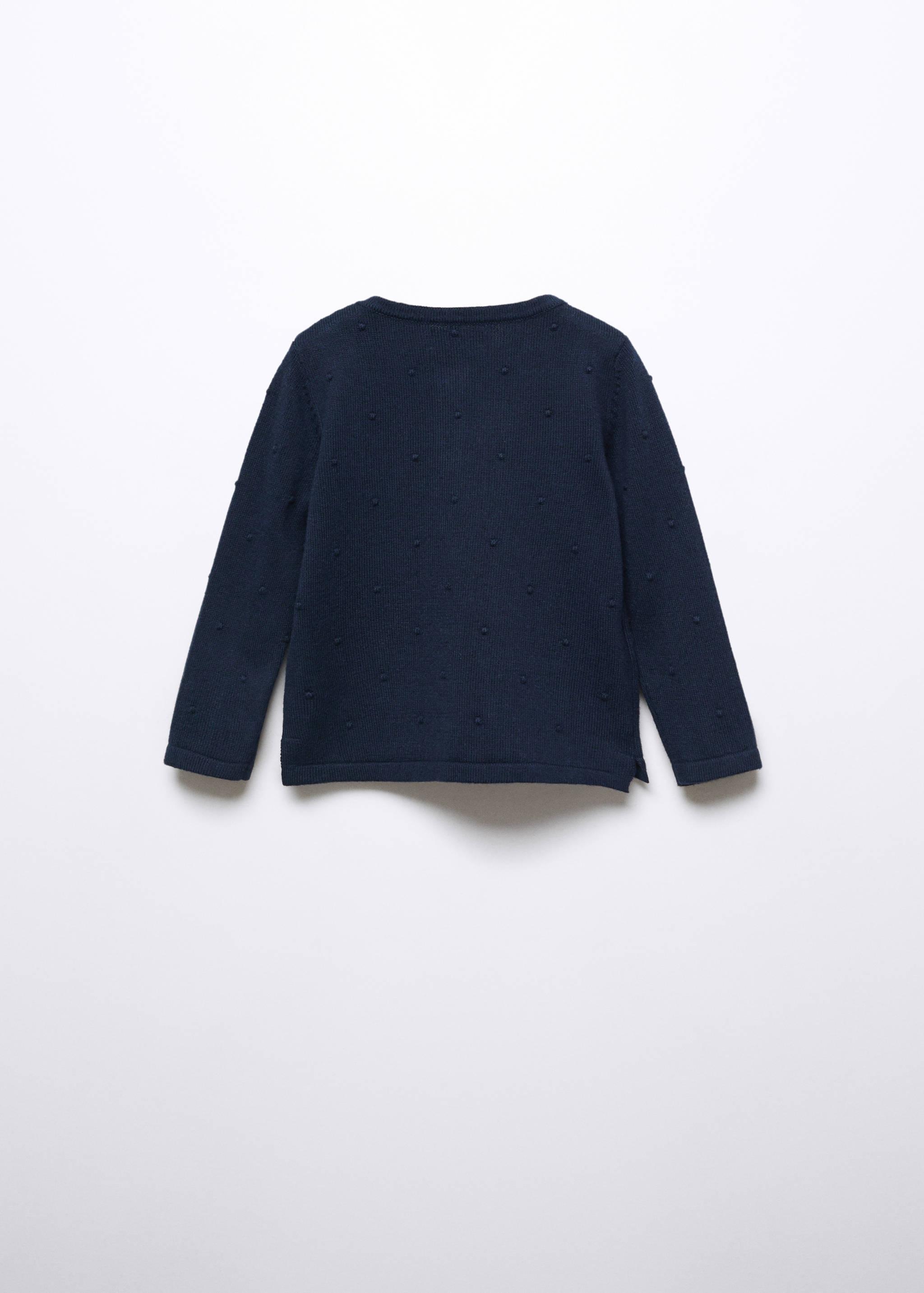 Cotton-blend cardigan - Reverse of the article