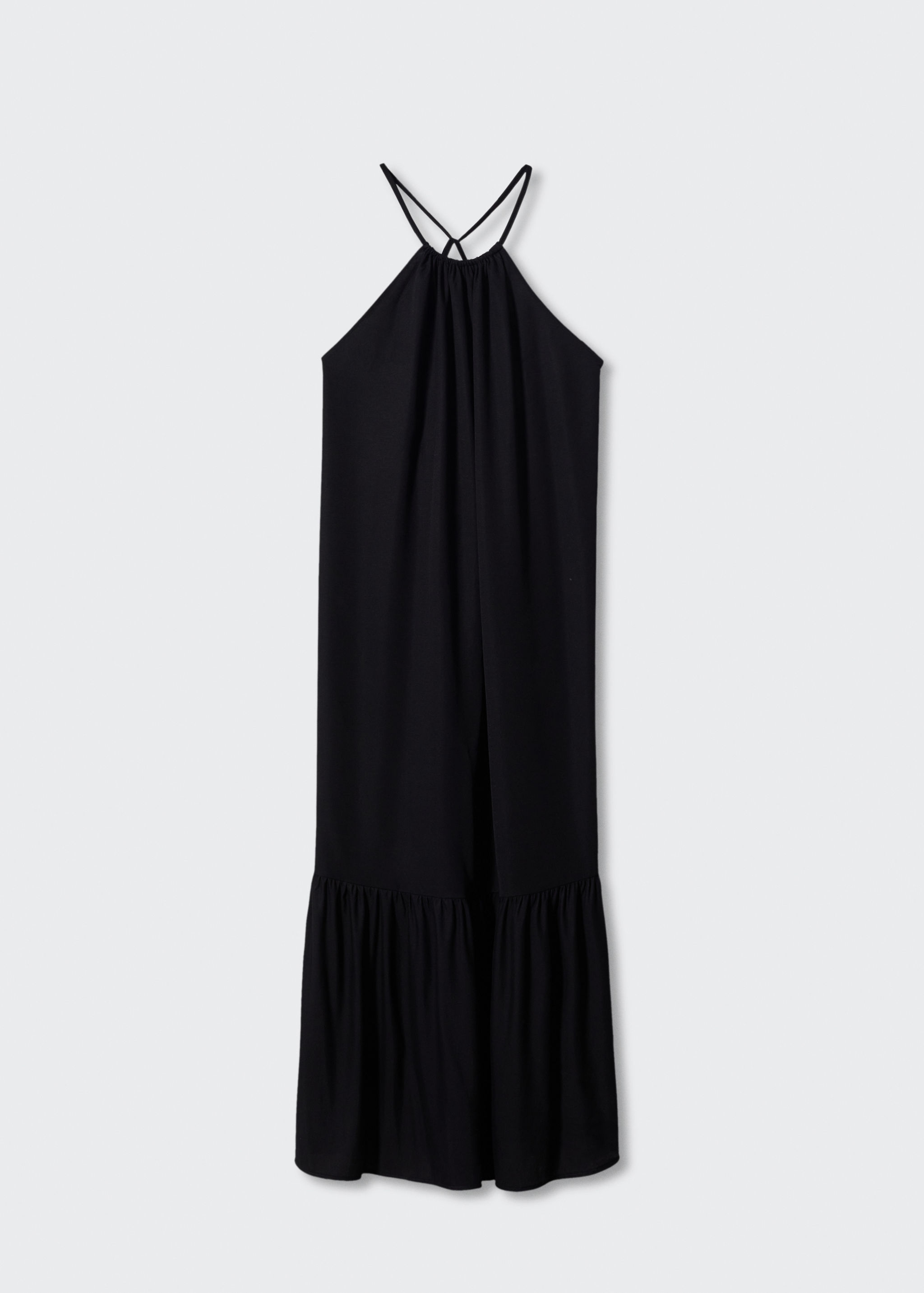 Cross-back maxi-dress - Article without model
