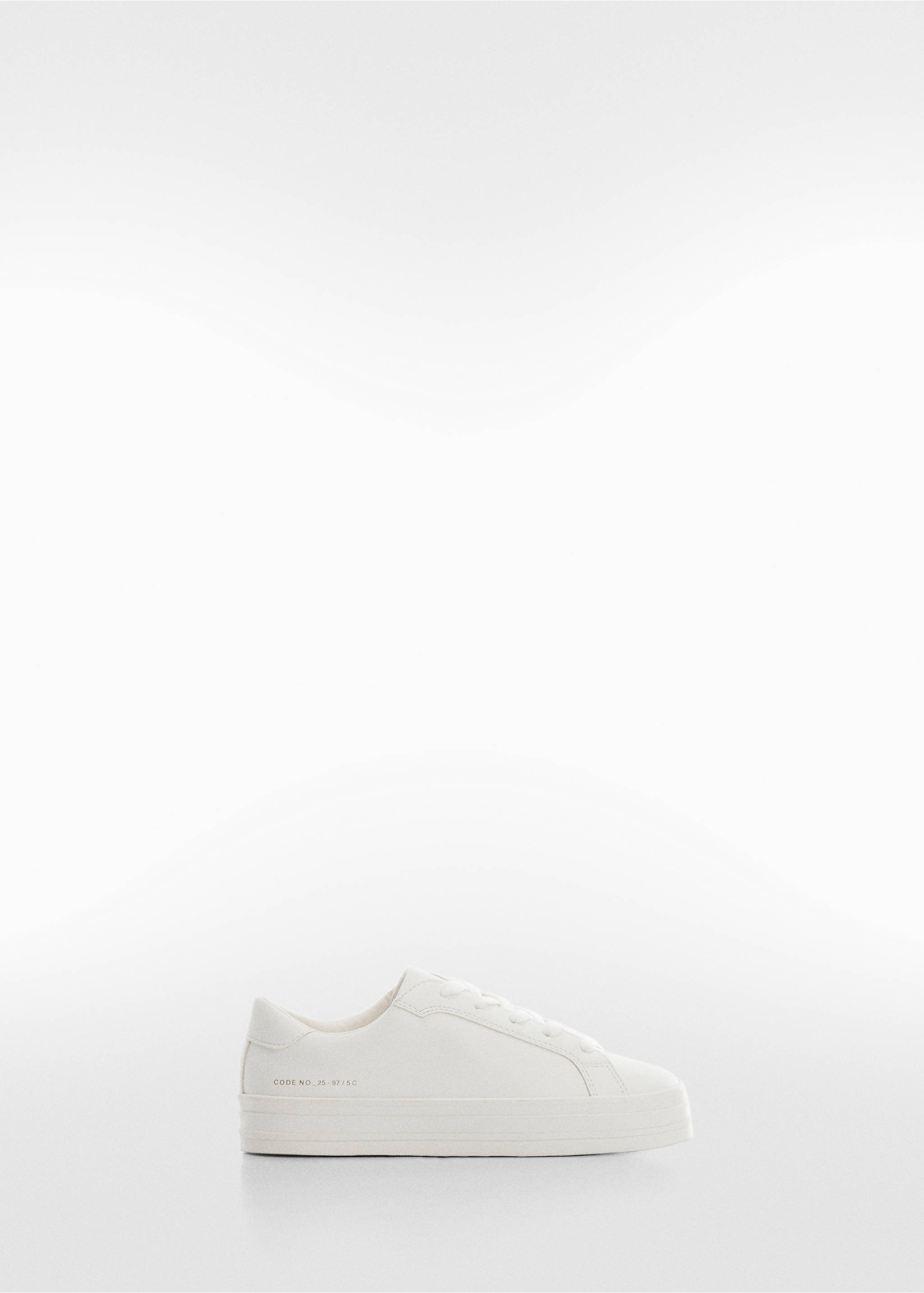 Platform sneakers - Article without model, White. Ref: 57053254-00.