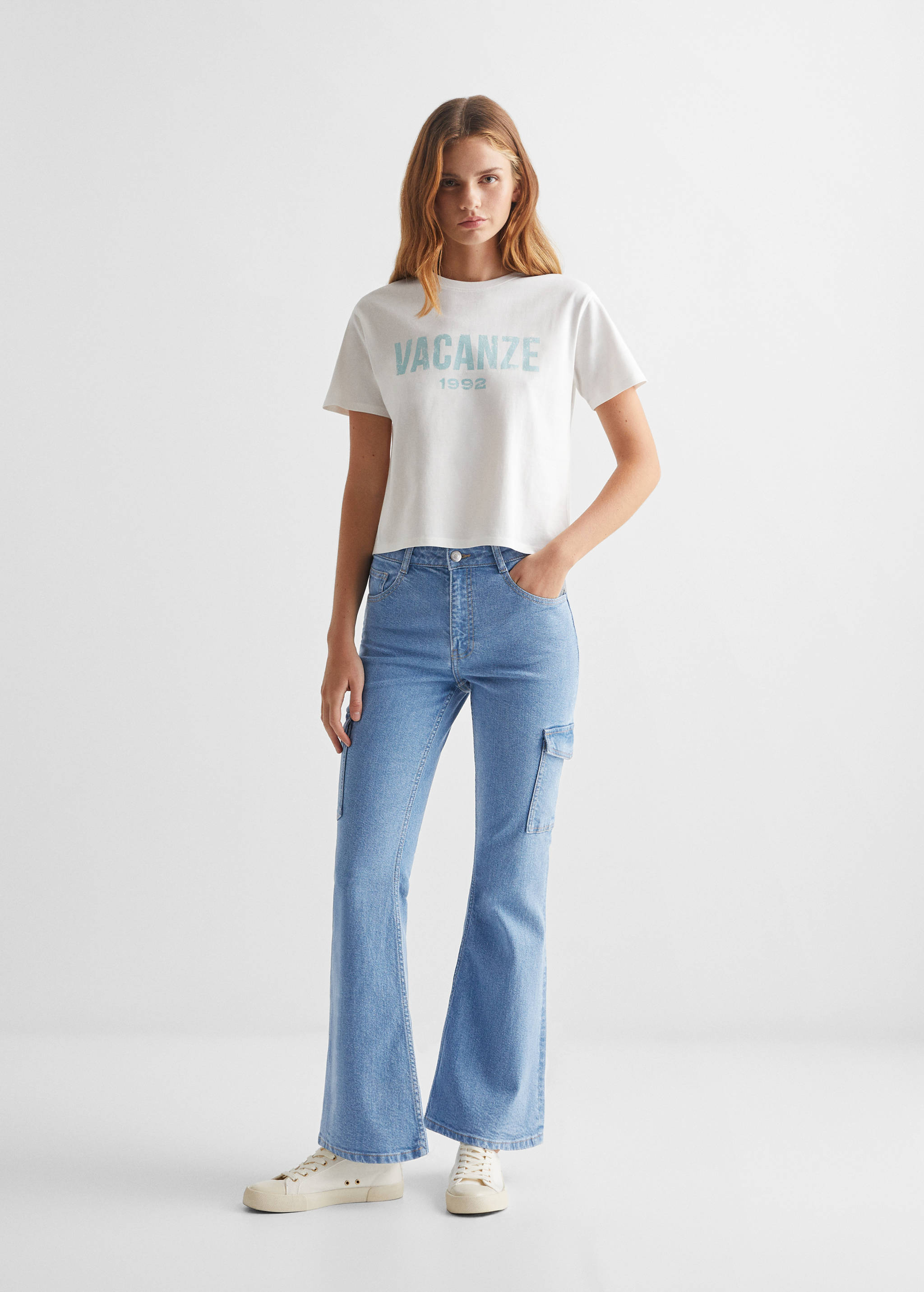 Jean cargo flare - Plan général