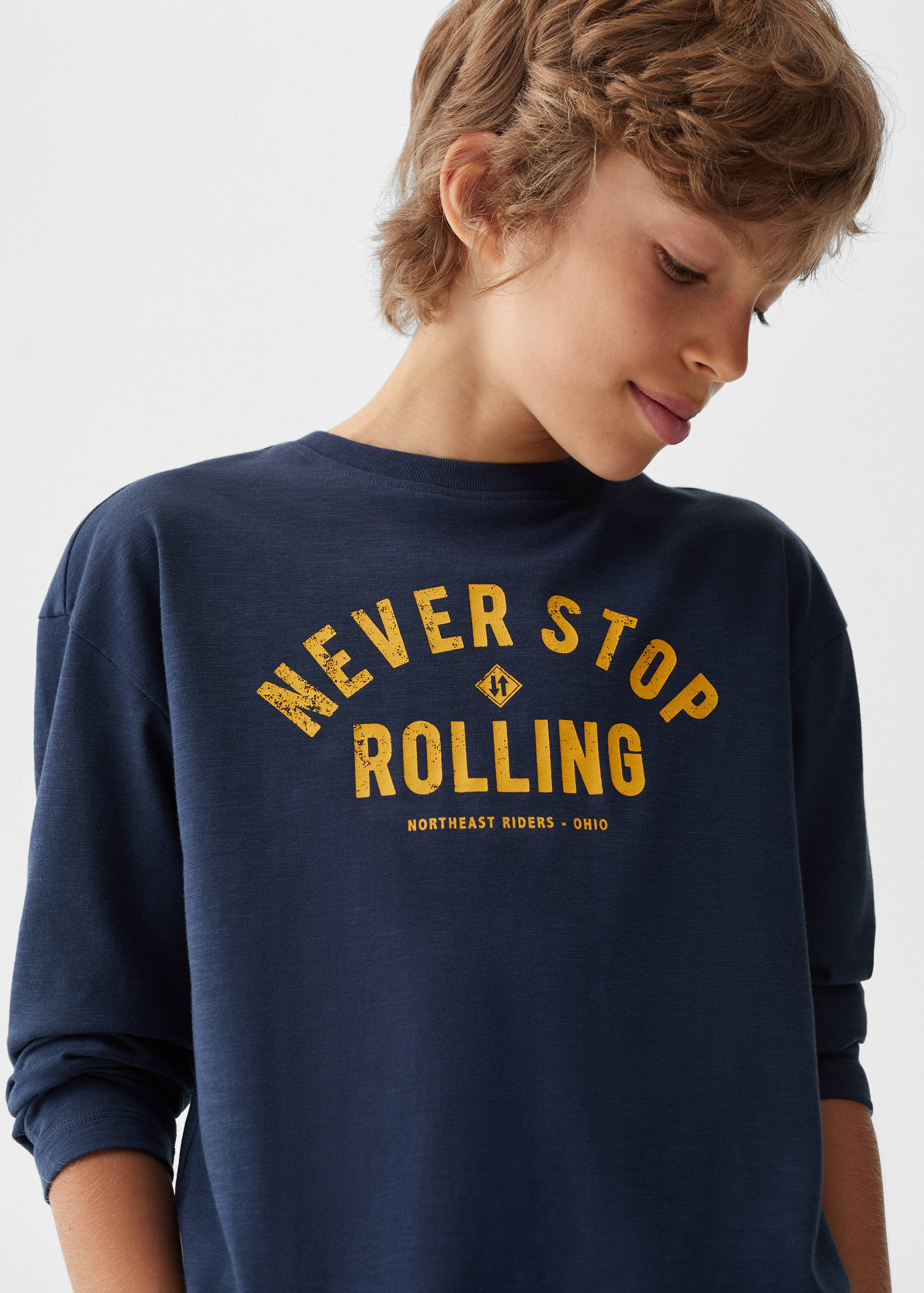 Tričko s dlouhým potištěným rukávem - Detail zboží 1