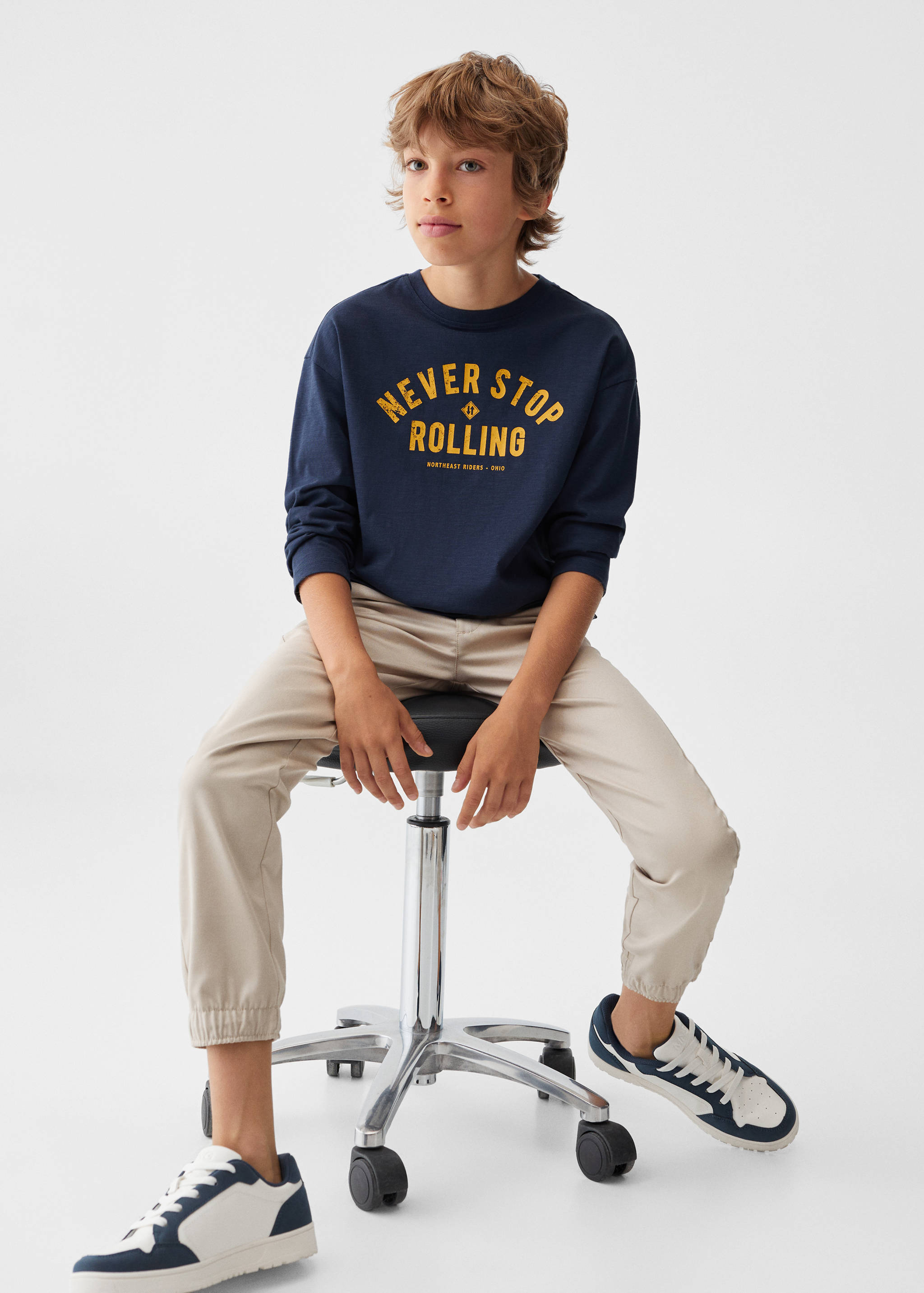 Tričko s dlouhým potištěným rukávem - Detail zboží 2