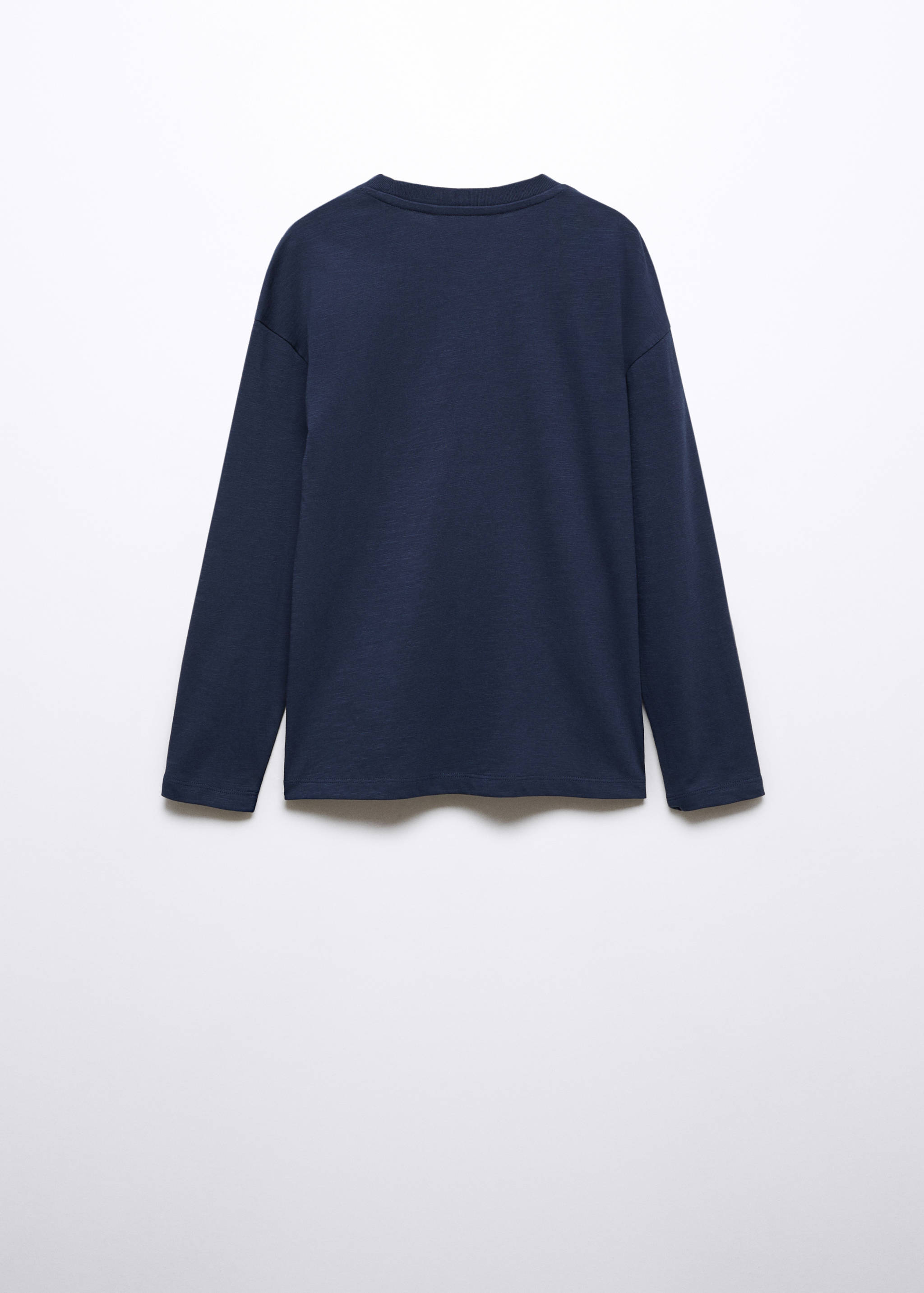 Tričko s dlouhým potištěným rukávem - Zadní strana zboží