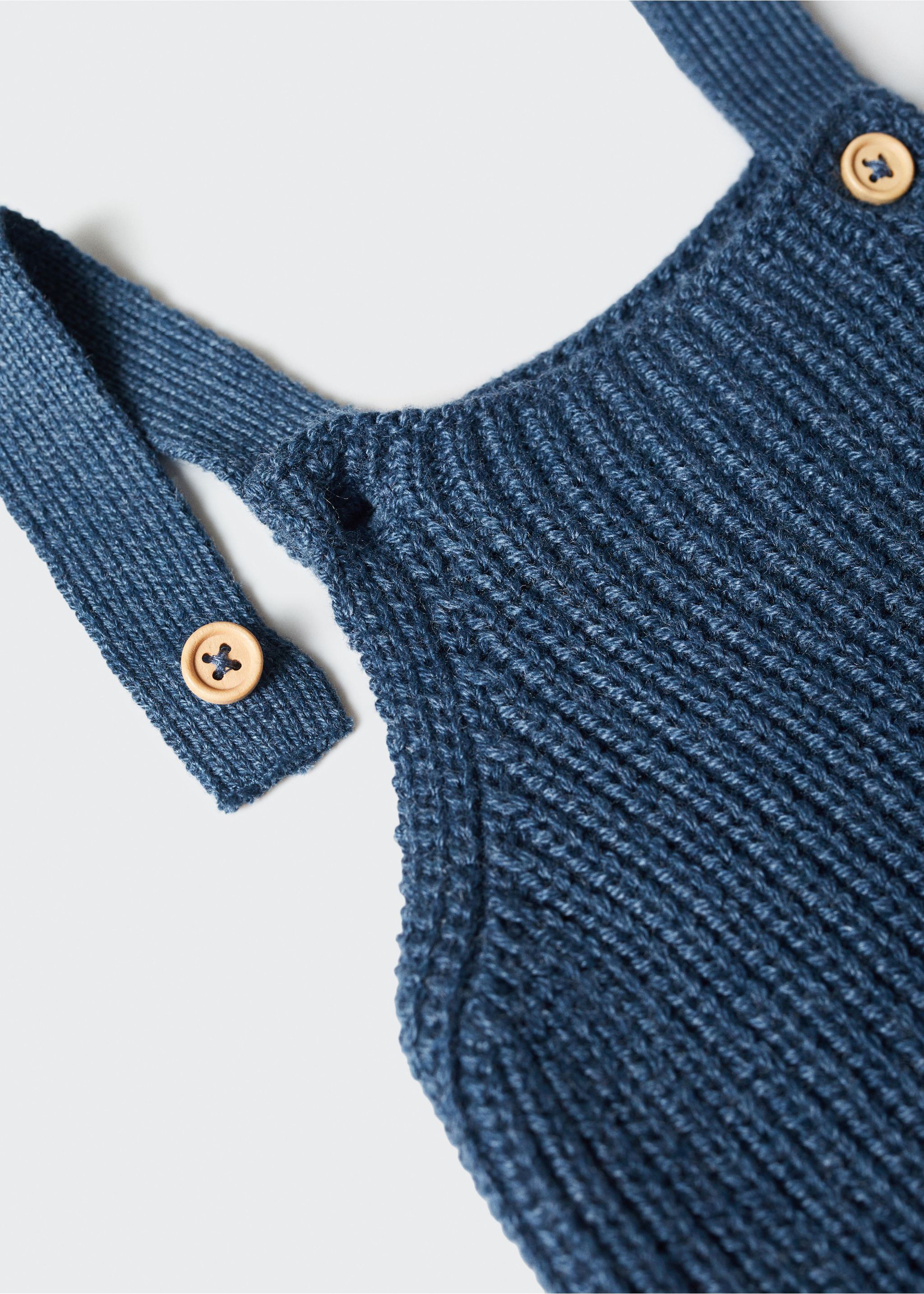 Cotton-knit romper - Details of the article 8