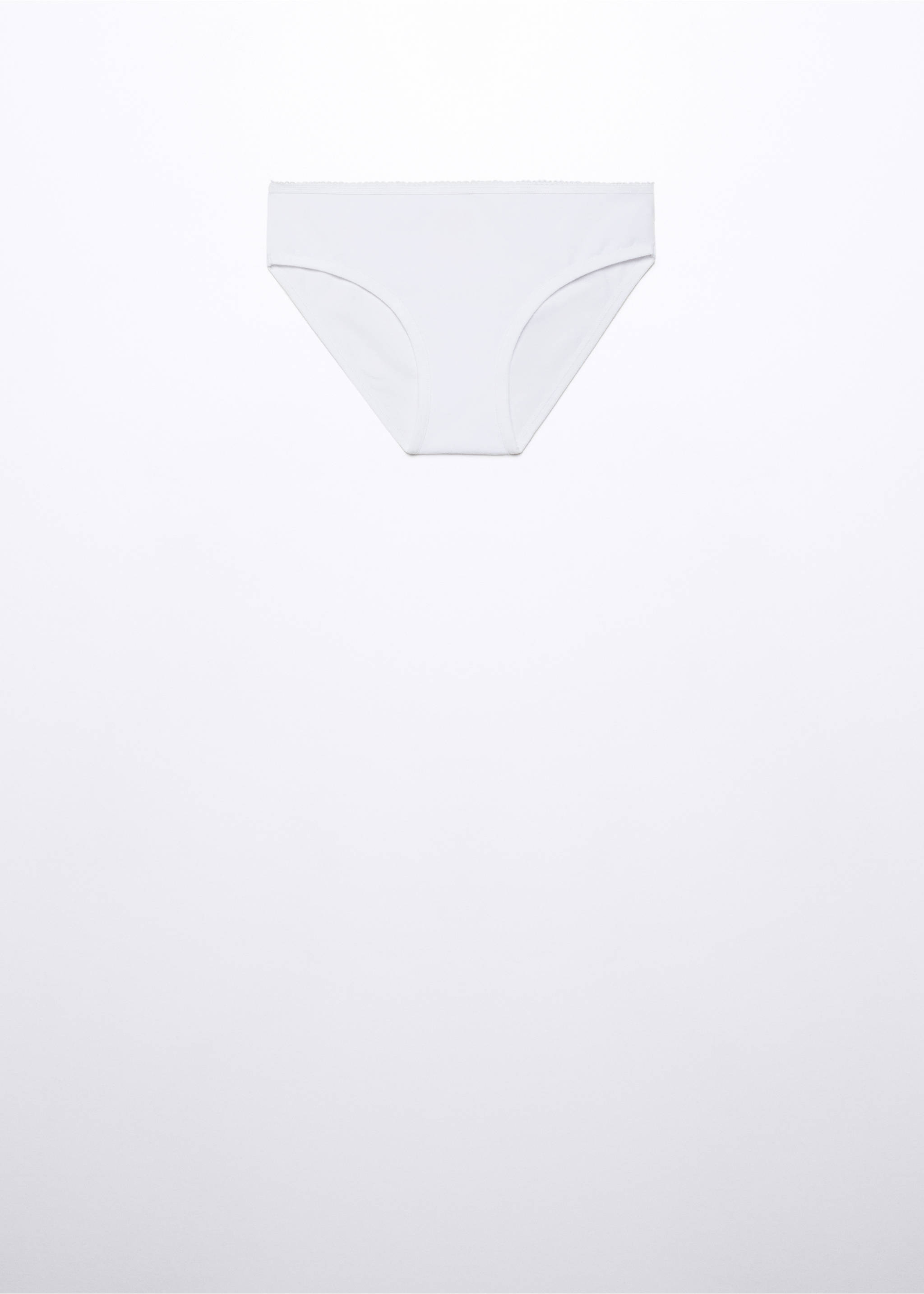 Pack 3 culottes coton - Verso de l’article, Rose clair. Ref: 57053267-00.