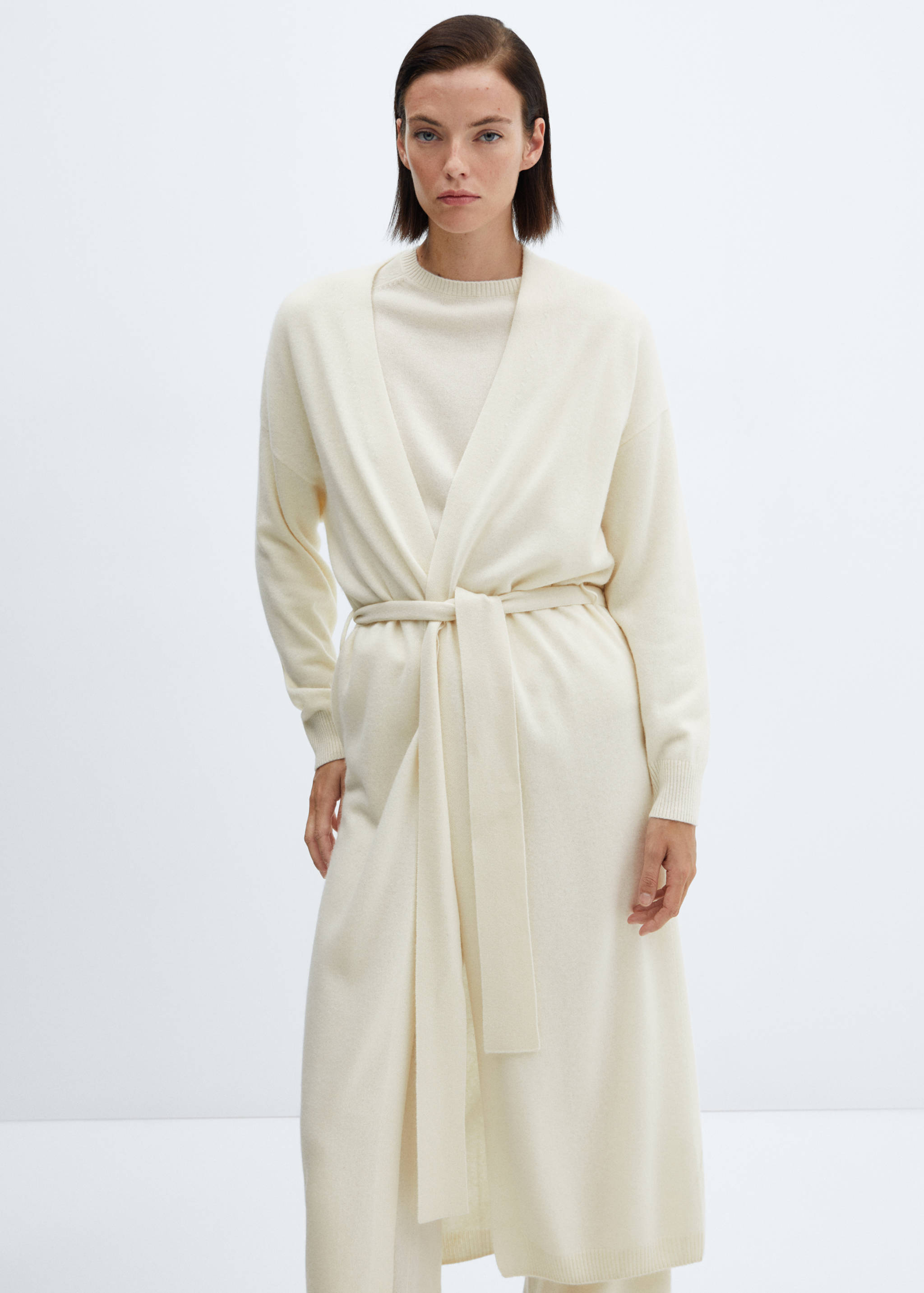 Cardigan 100 % Kaschmir - Mittlere Ansicht