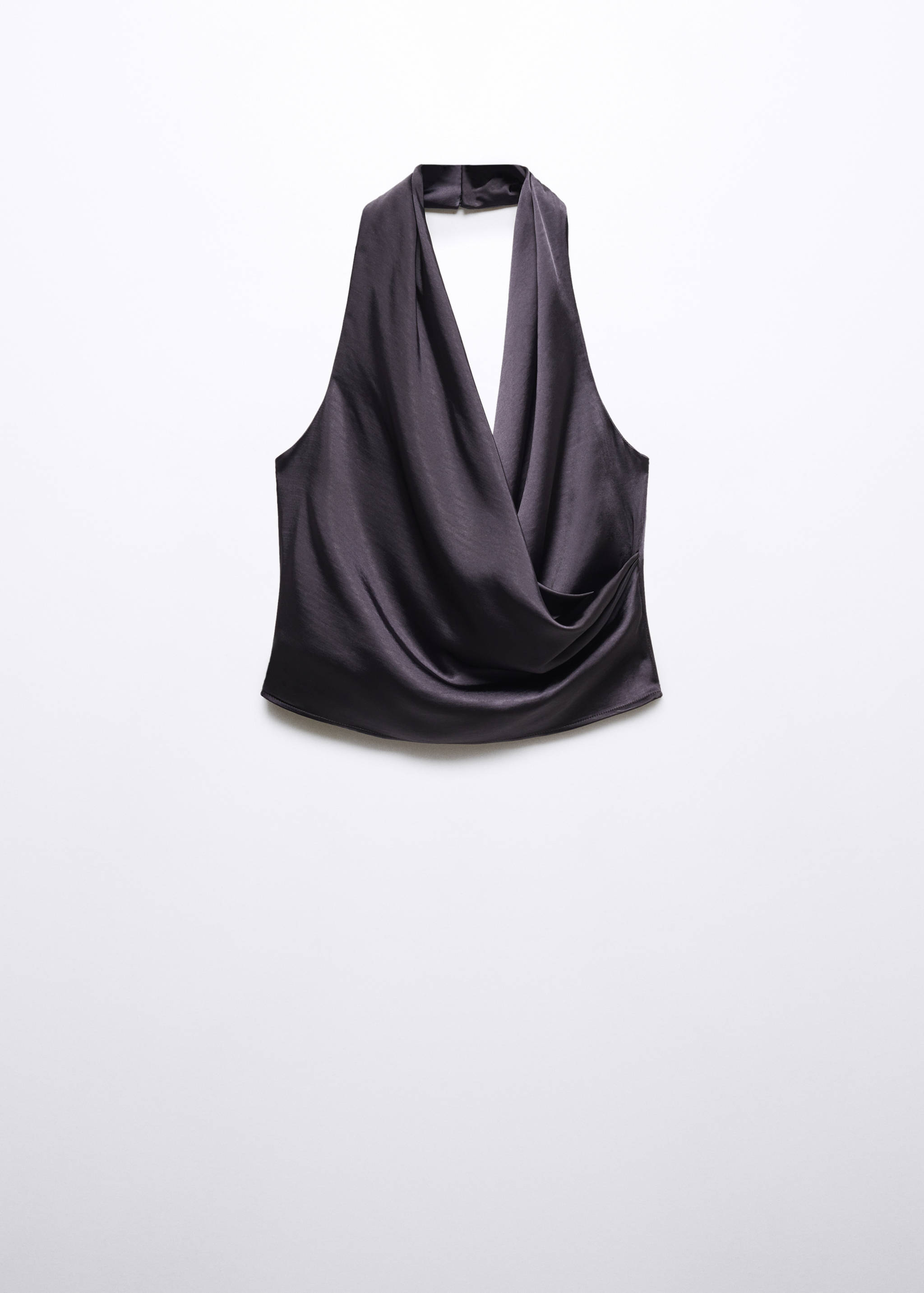 Rückenfreie Bluse in Wickeloptik - Artikel ohne Model