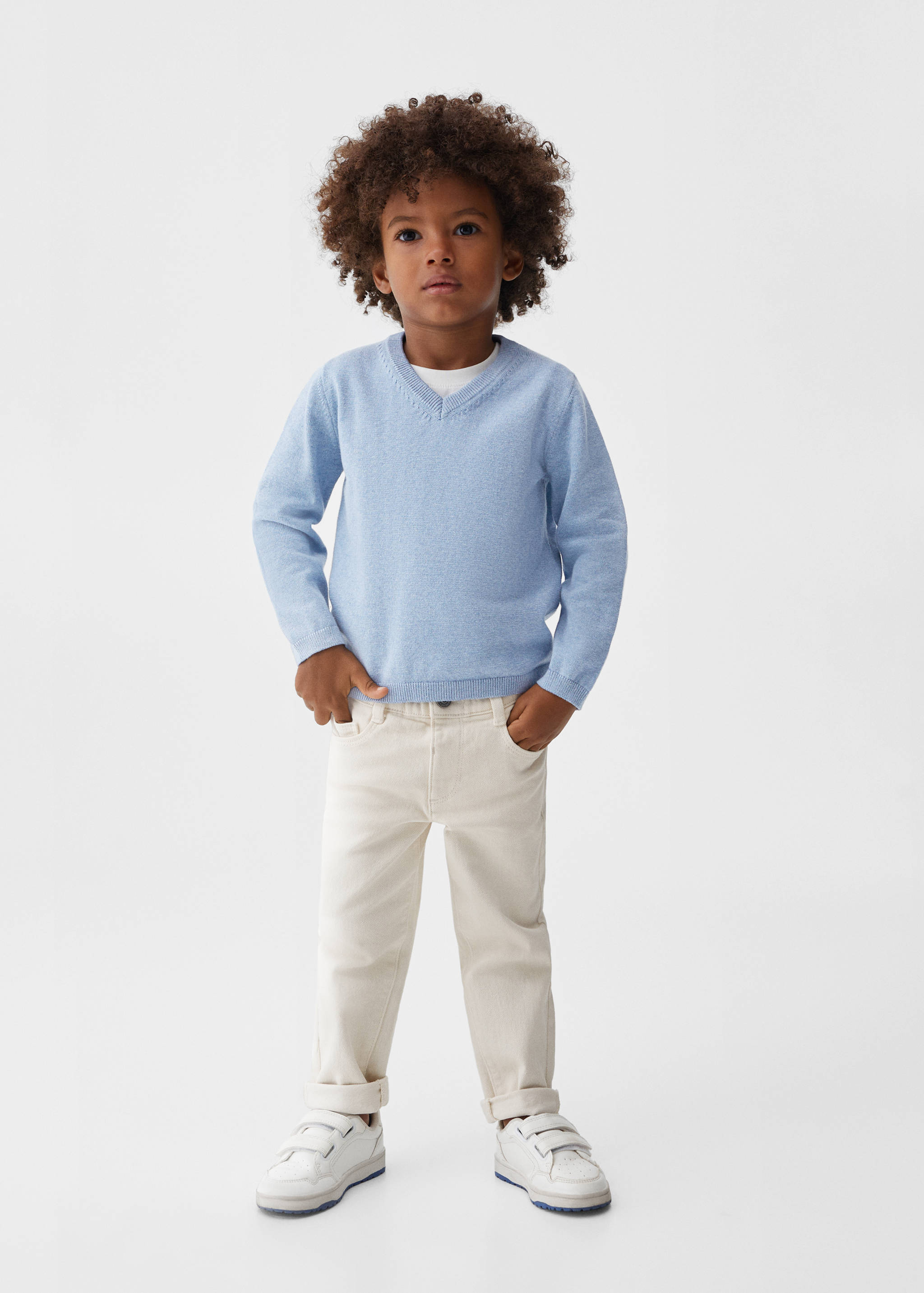 Jersei coll punta - Pla general