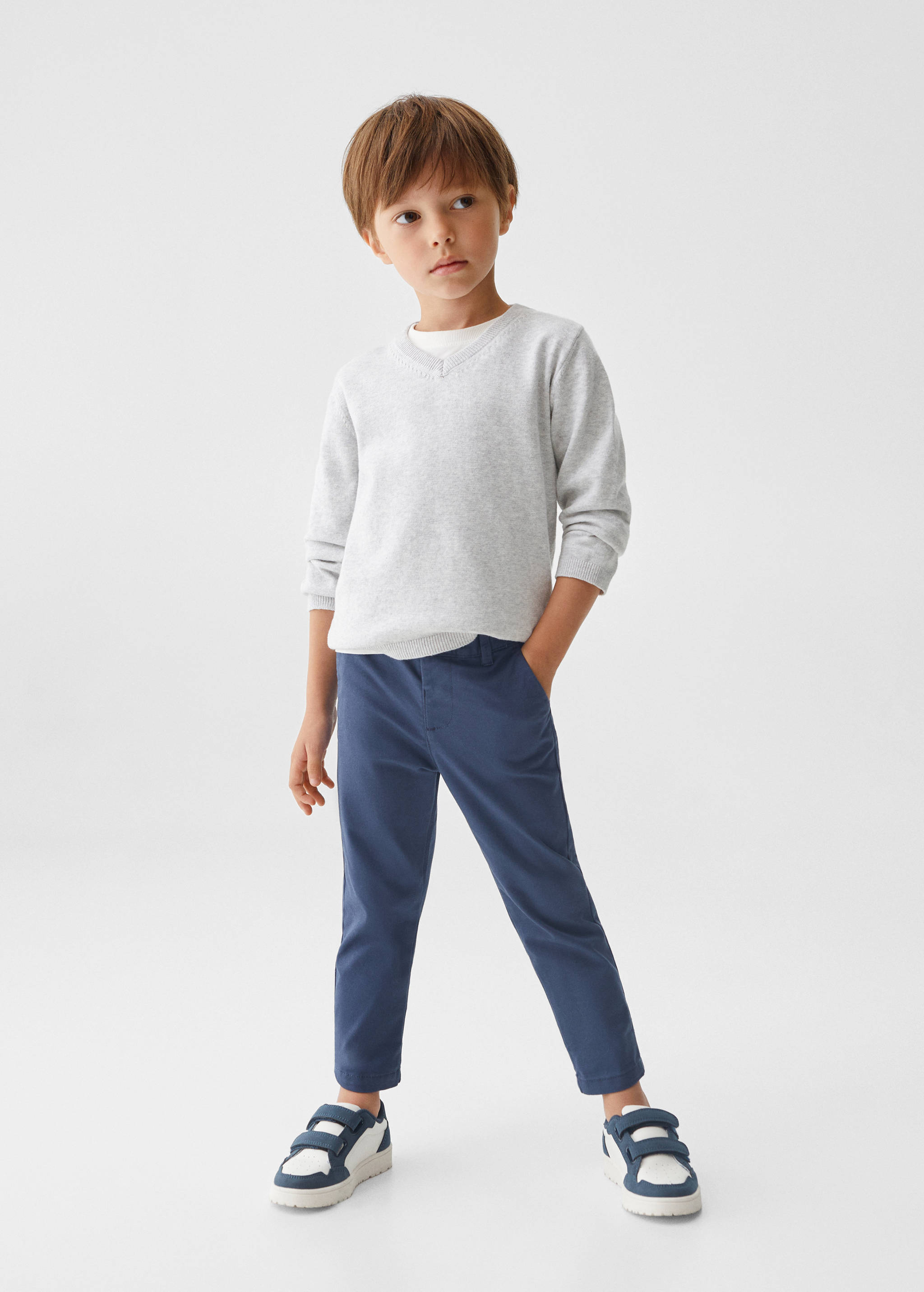 Jersei coll punta - Pla general