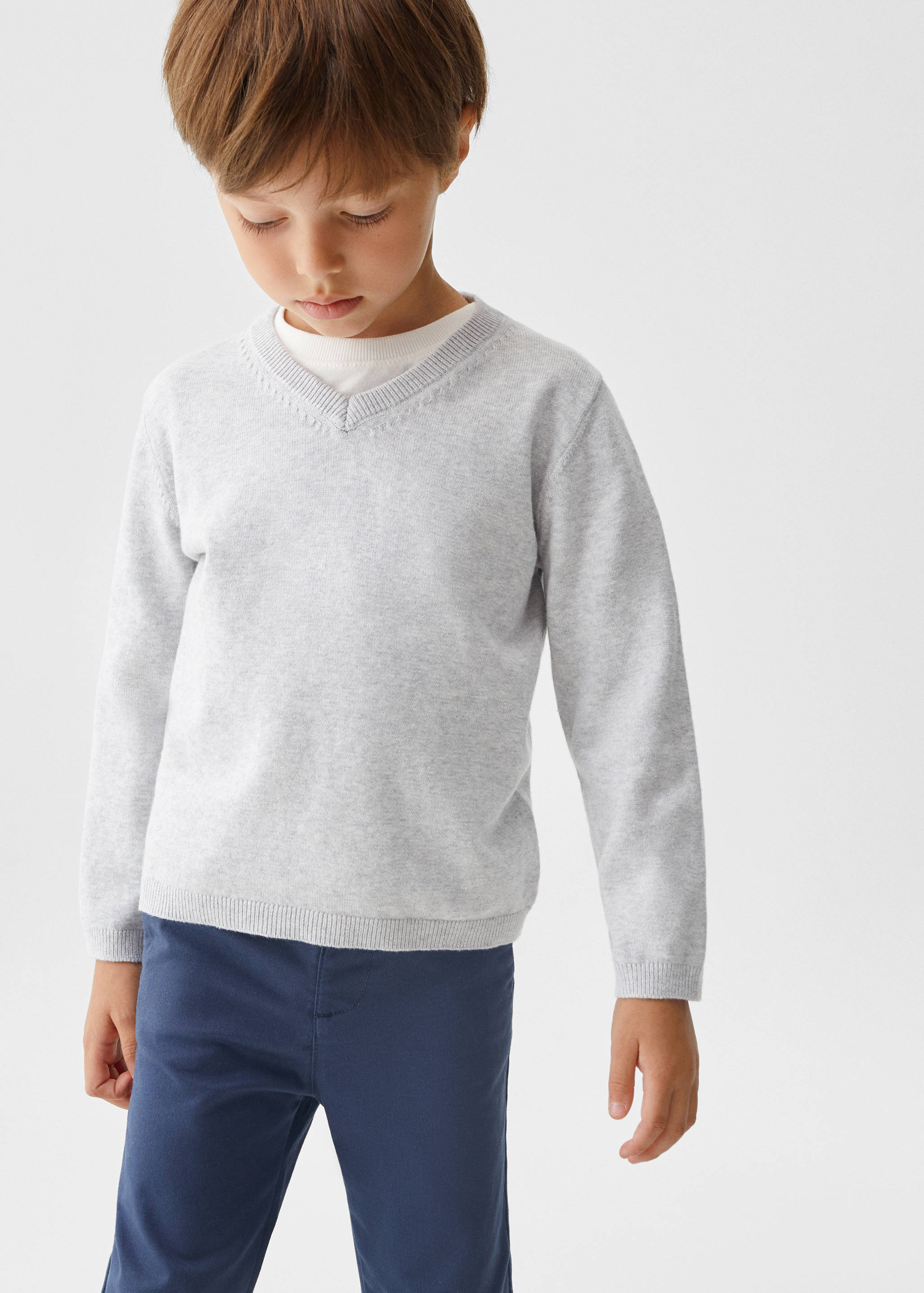 Jersei coll punta - Pla mig