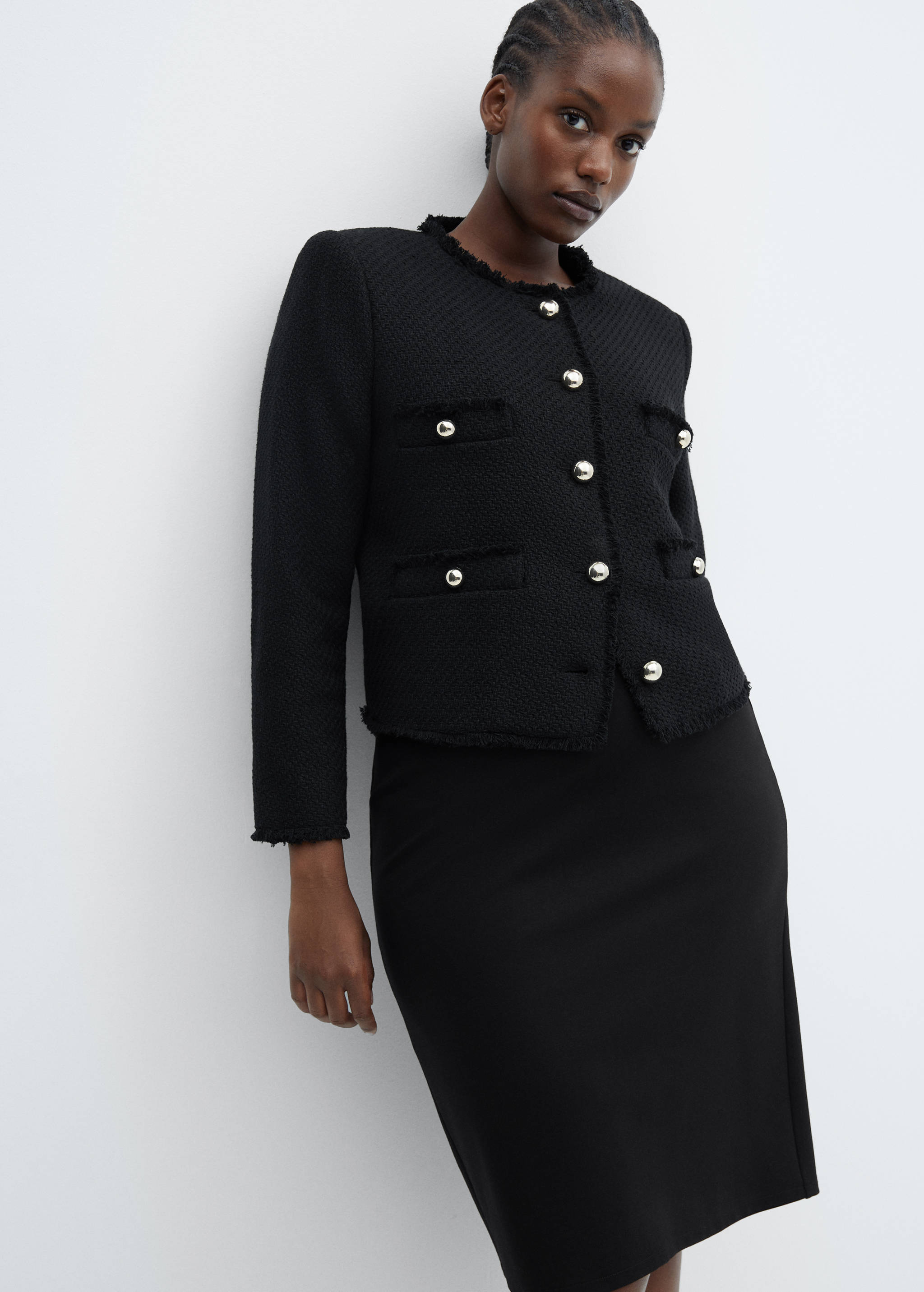 Jupe crayon fendue - Détail de l'article 5