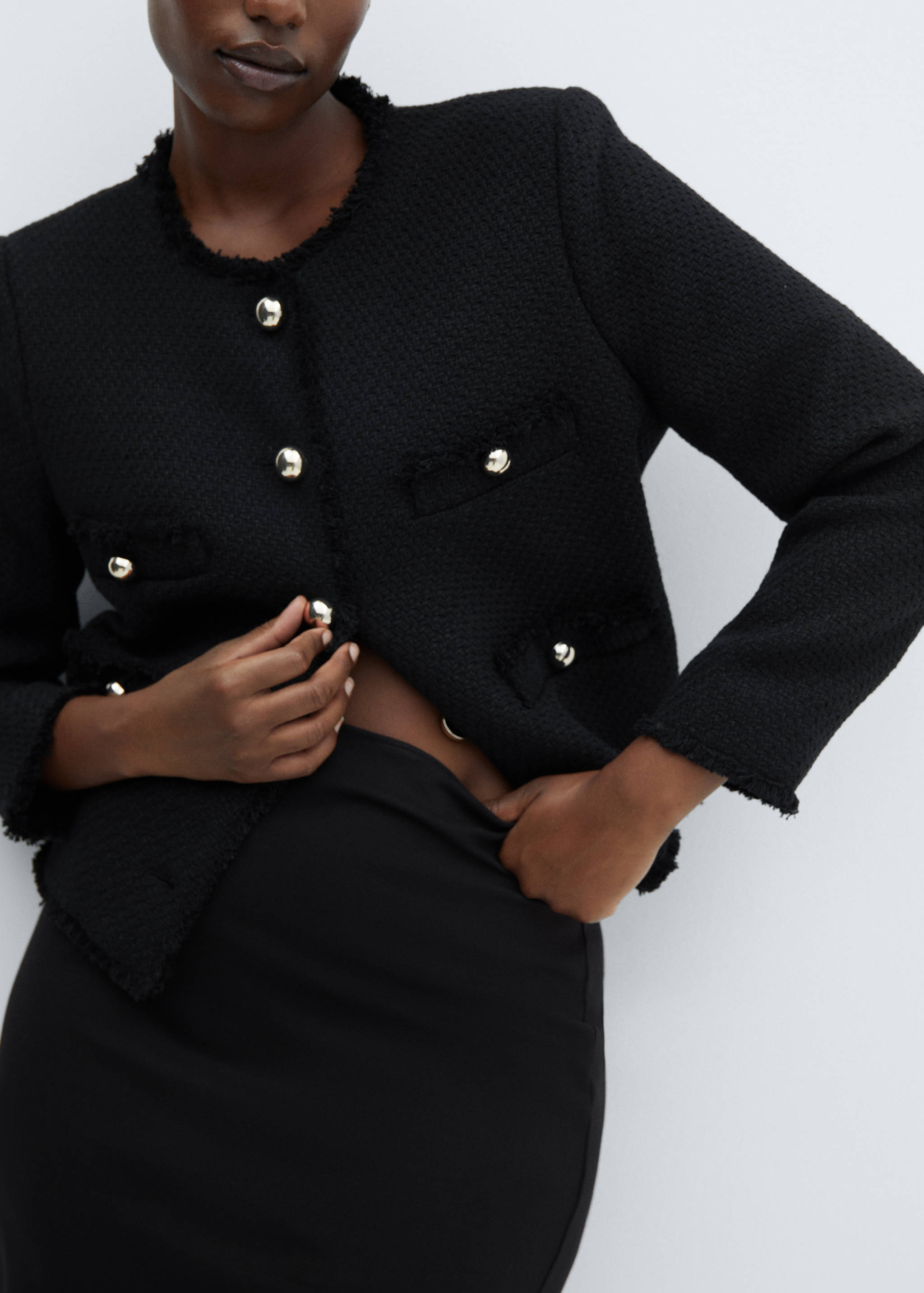 Jupe crayon fendue - Détail de l'article 4