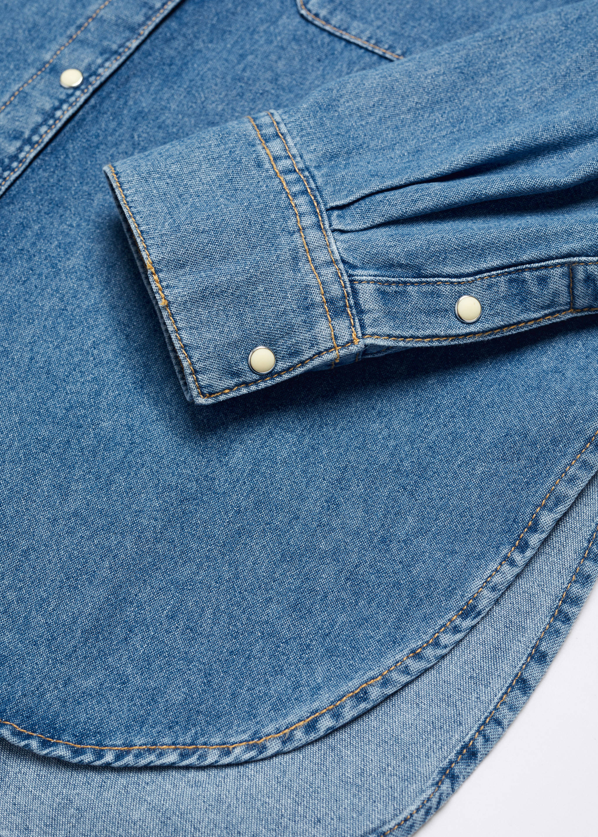 Jeanshemd mit Tasche - Detail des Artikels 8