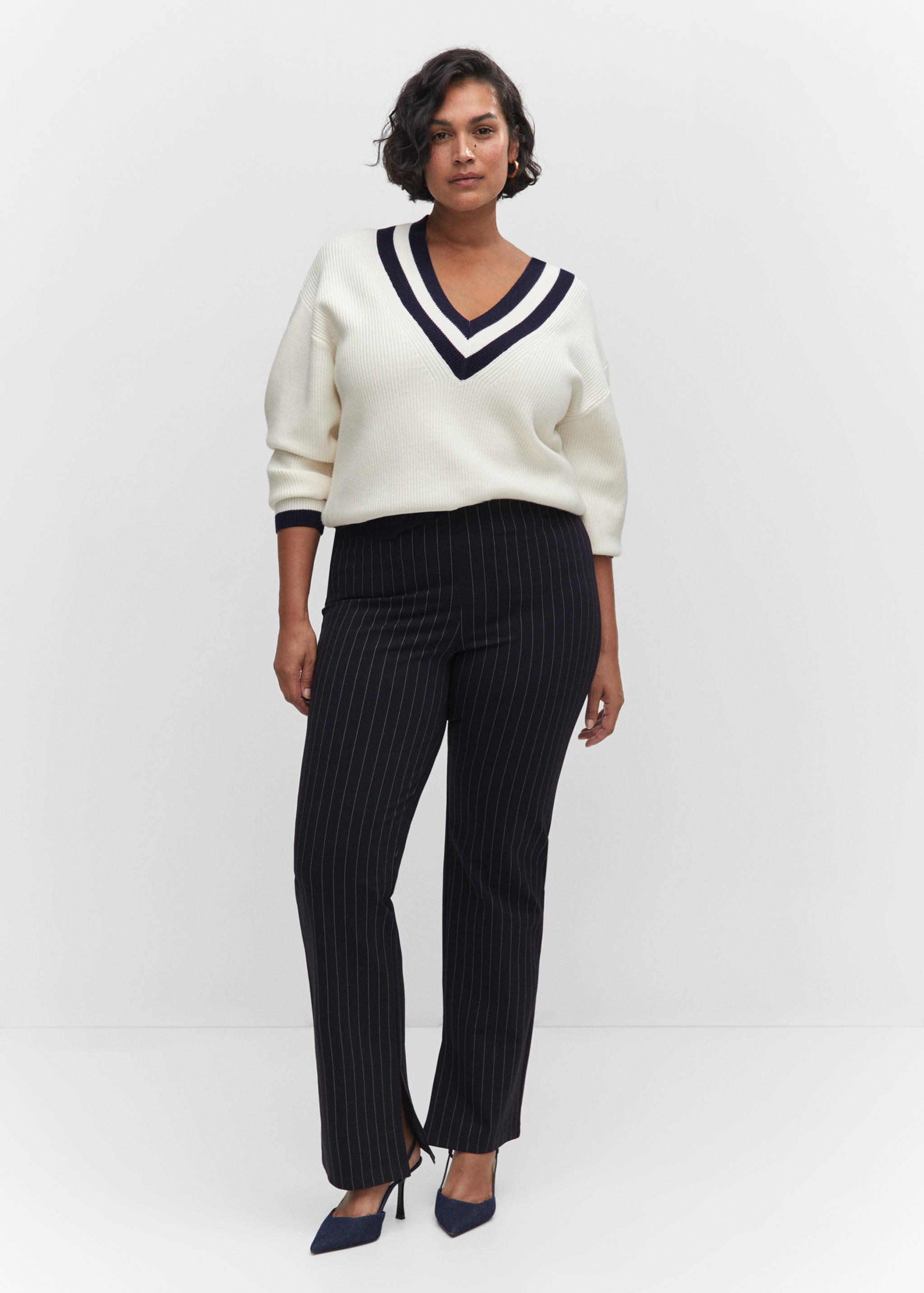 Pinstripe leggings - Details of the article 6