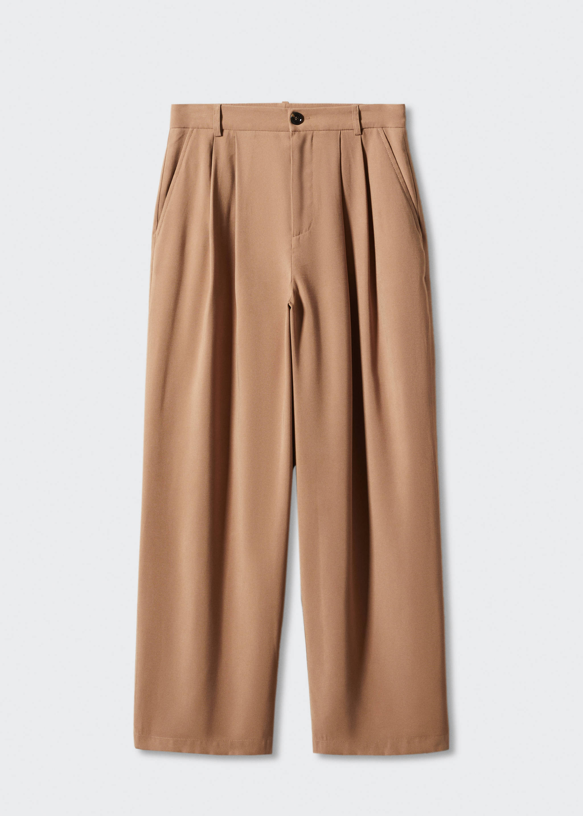 Wide leg pleated trousers - Article without model