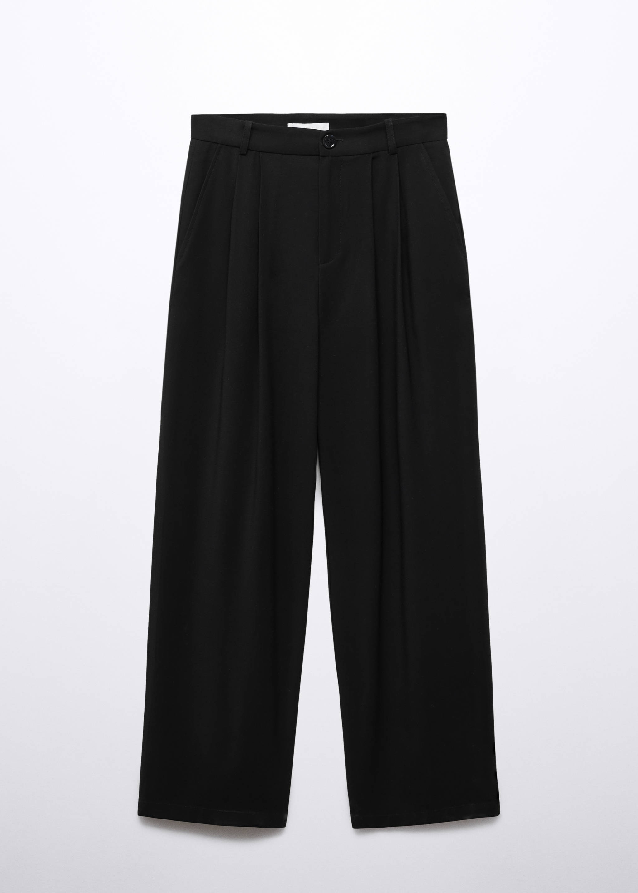 Wide leg pleated trousers - Article without model