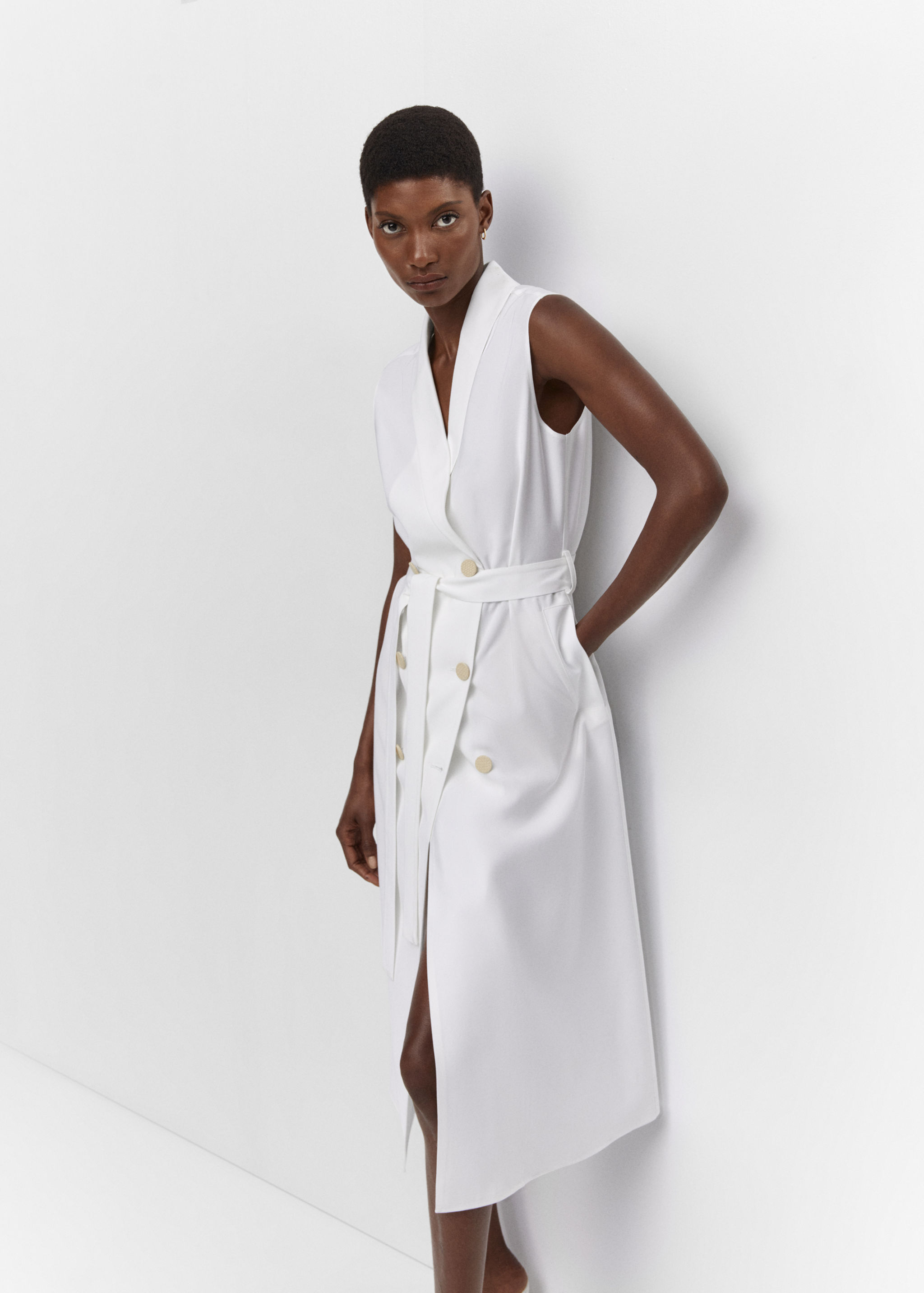 Vestit creuat botons - Detall de l'article 2