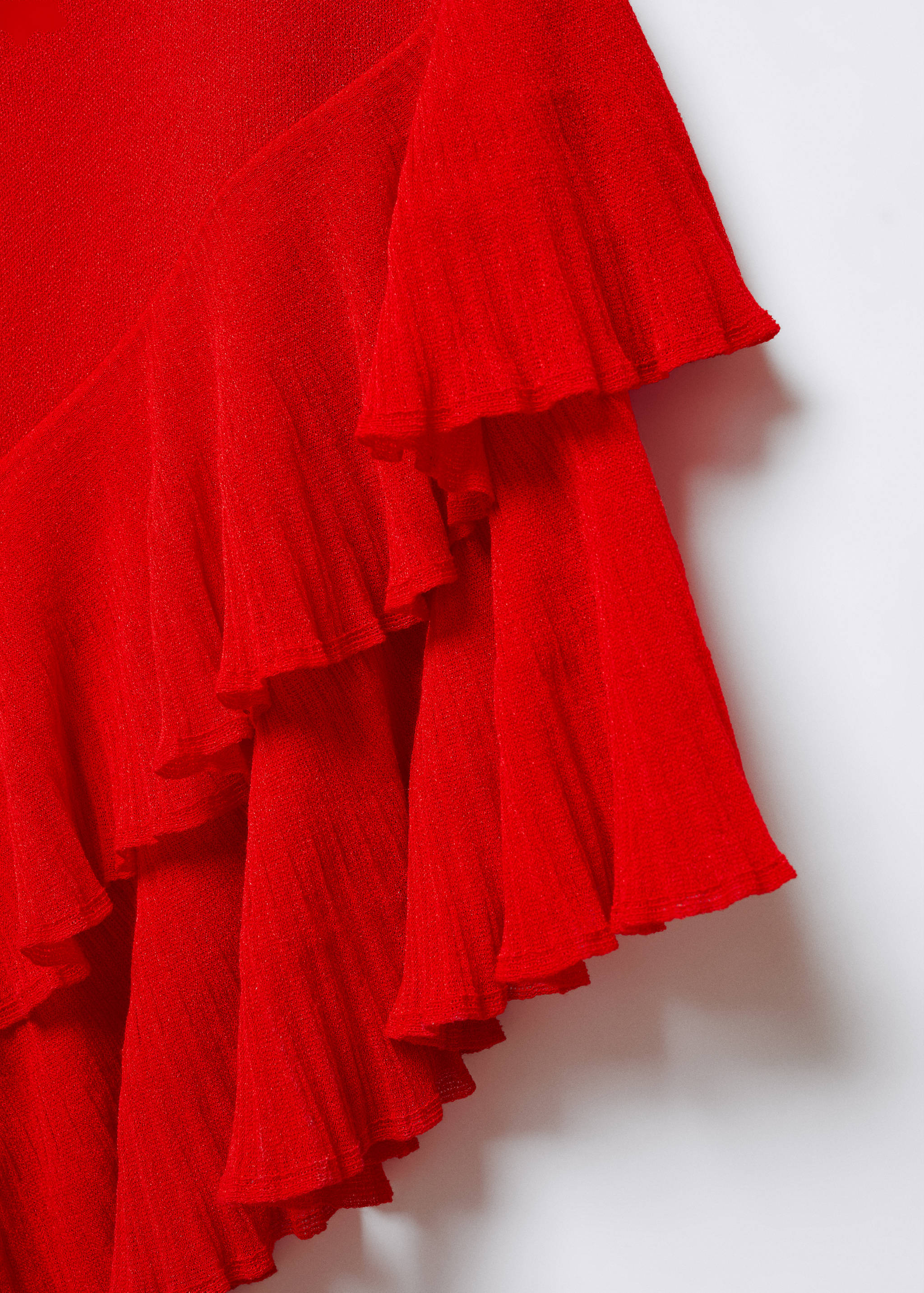 Asymmetric ruffled dress - Details of the article 8