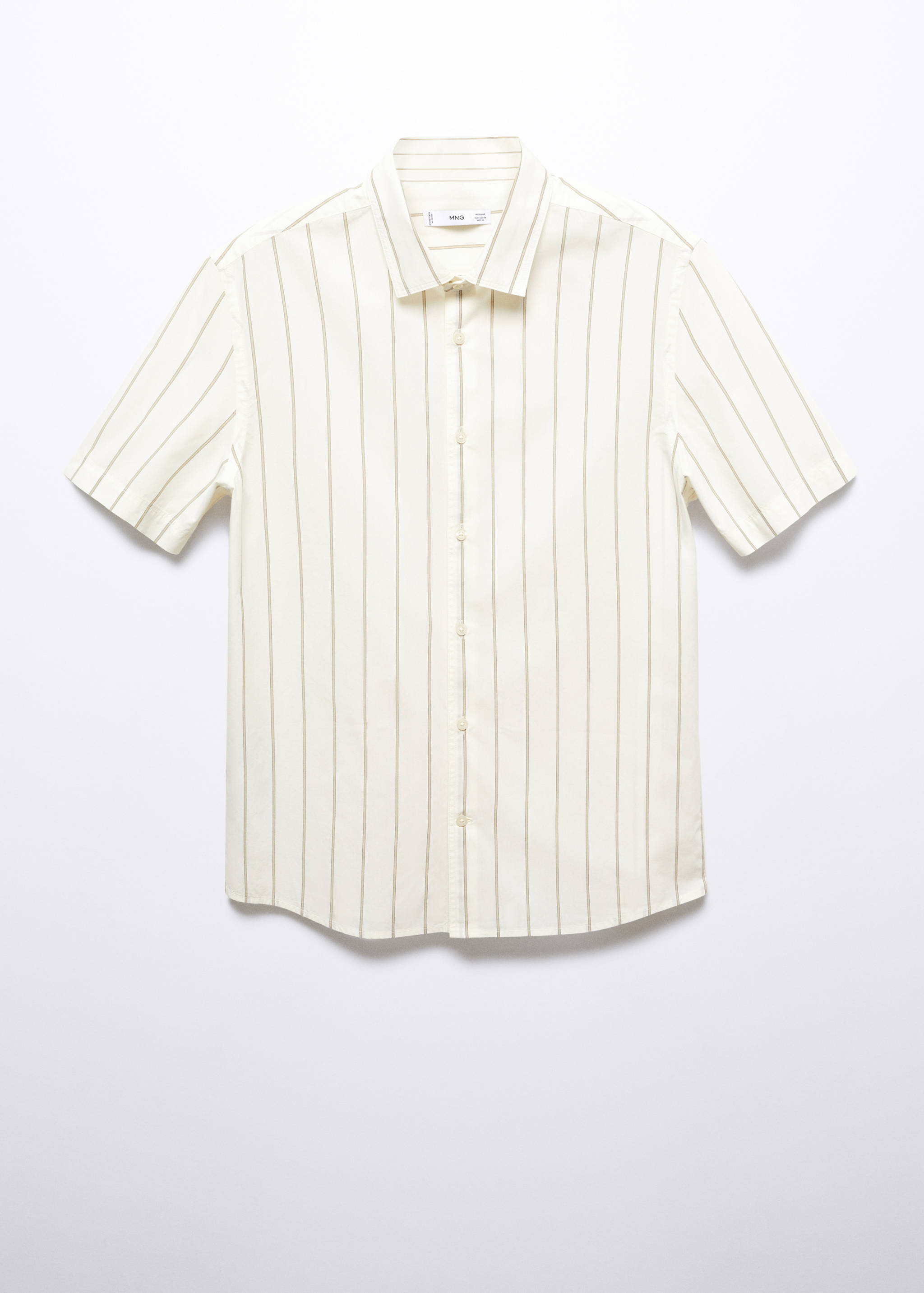 Camisa algodón ligero rayas - Artículo sin modelo