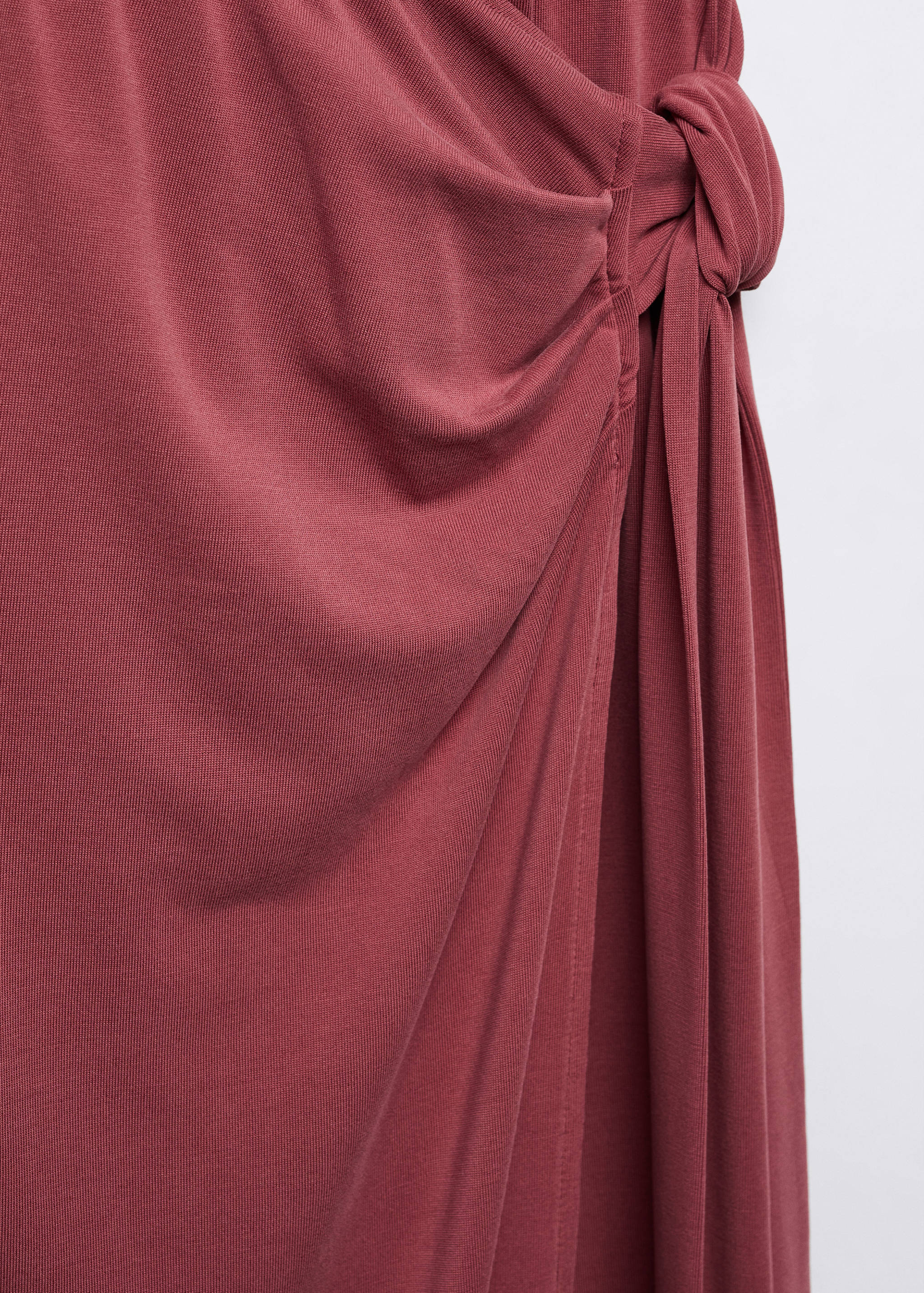 Kleid aus Modal mit Schleife - Detail des Artikels 8