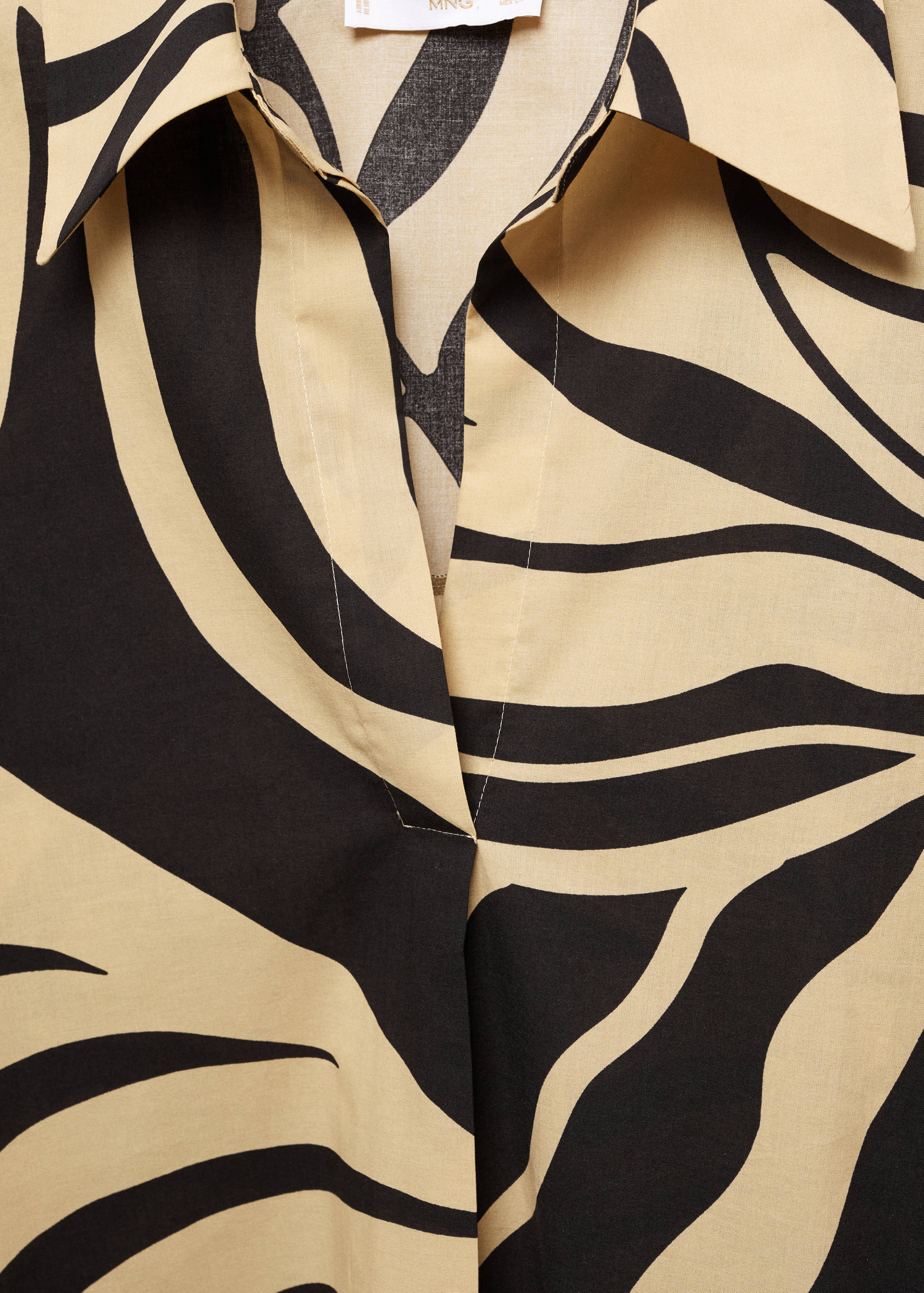 Gemustertes Oversized-Hemd - Detail des Artikels 8