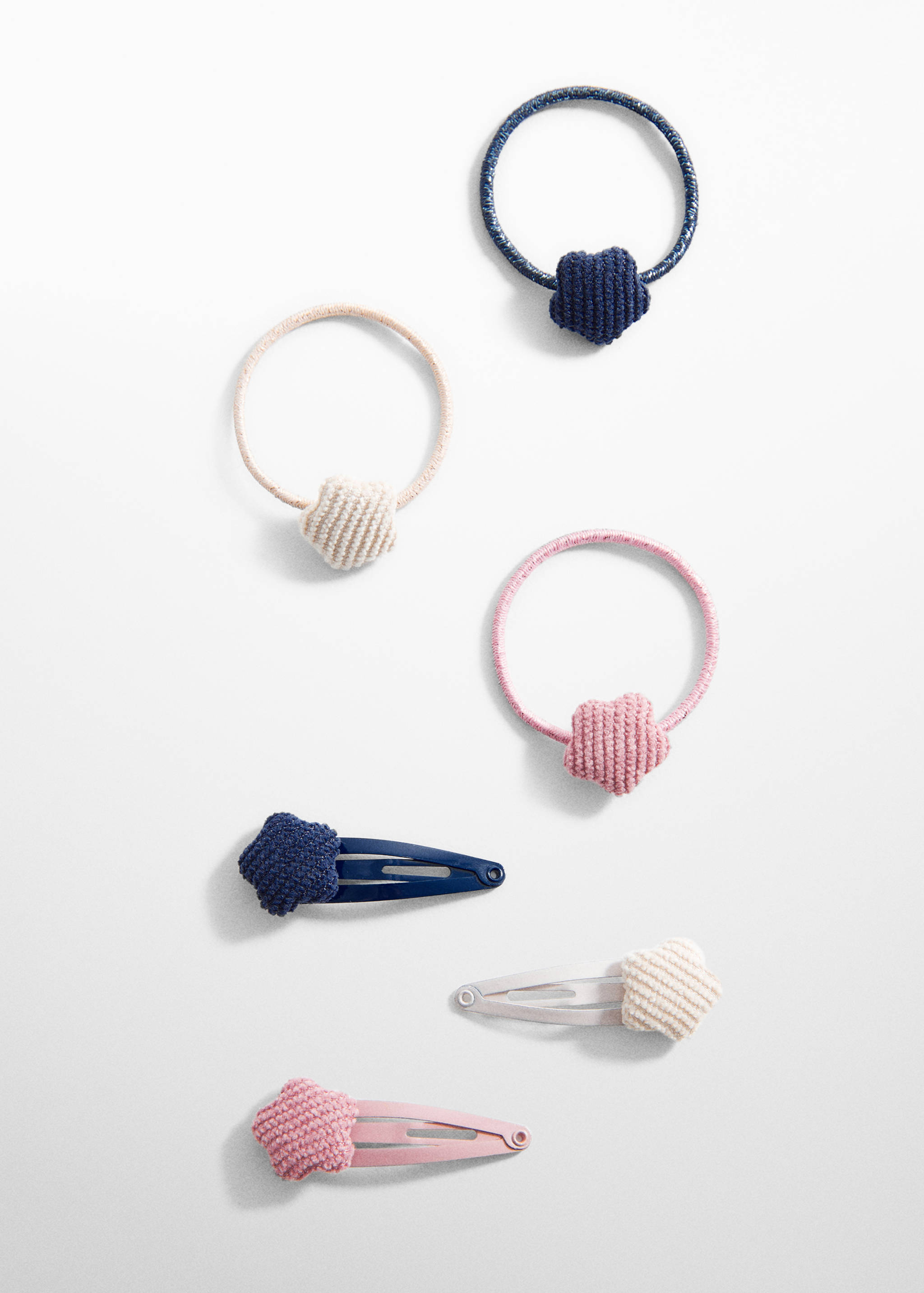 Σετ λαστιχάκια και τσιμπιδάκια - Προϊόν χωρίς μοντέλο