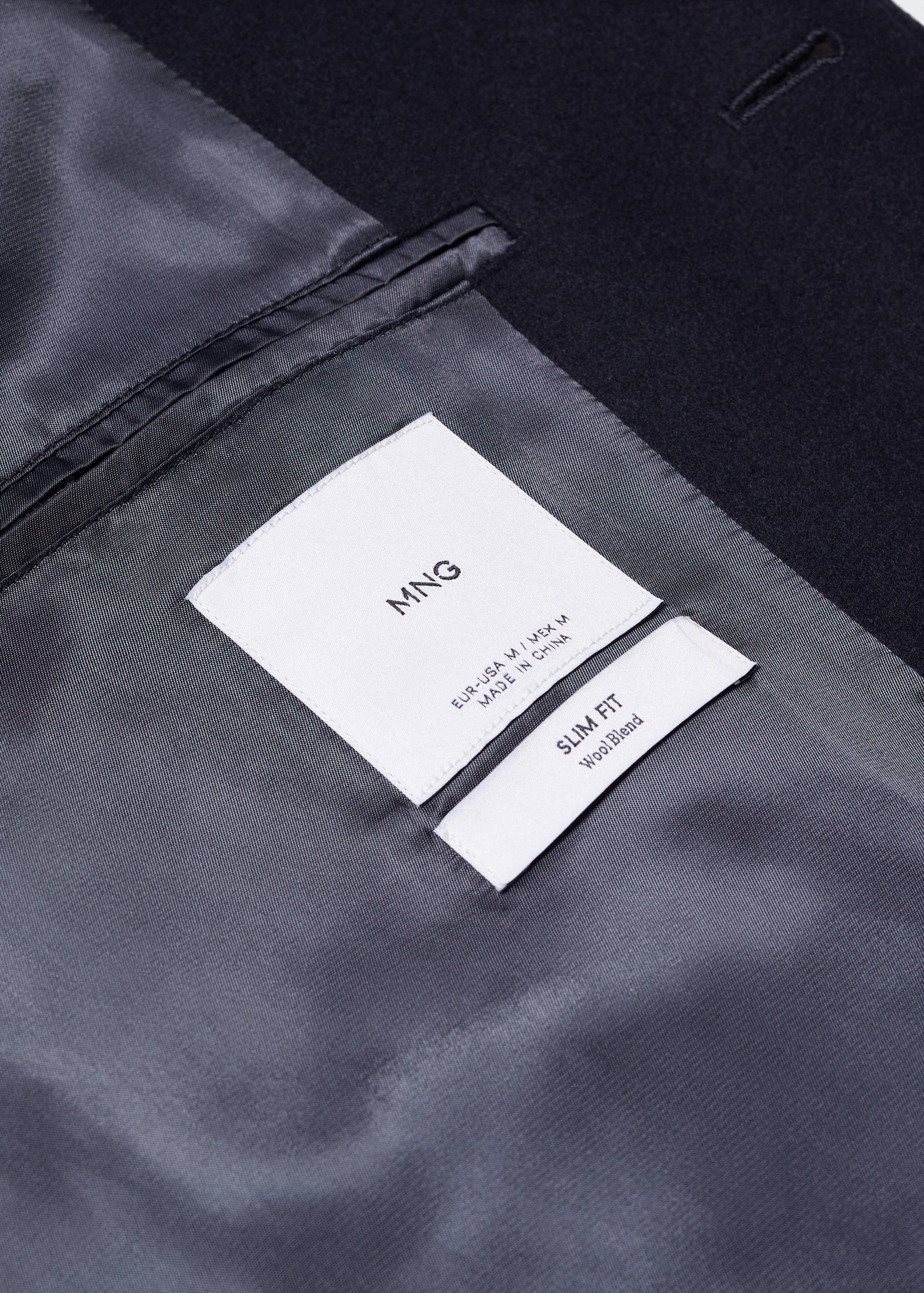 Manteau léger laine recyclée - Détail de l'article 8