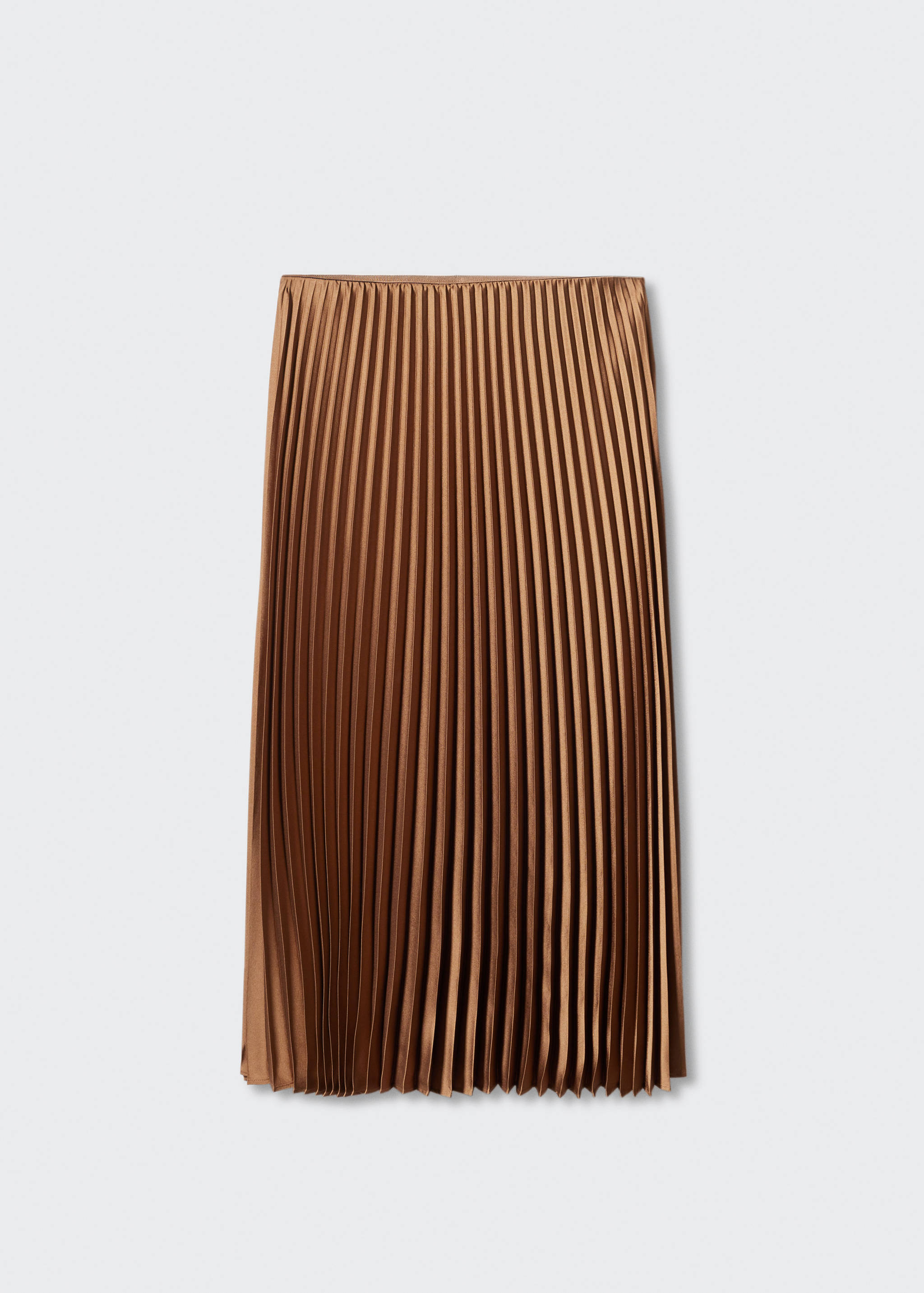 Plisovaná midi sukně - Zboží bez modelu