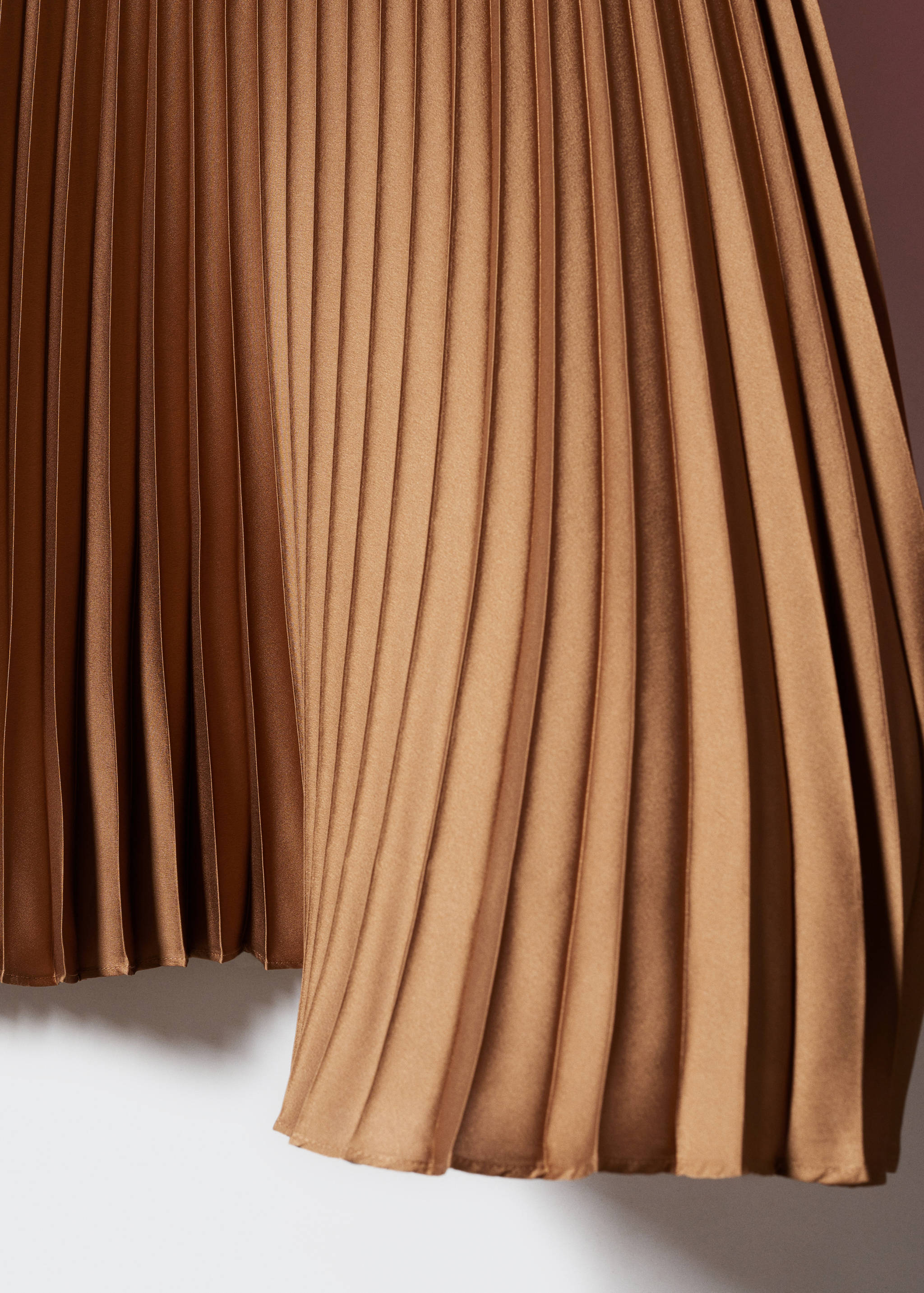 Plisovaná midi sukně - Detail zboží 8