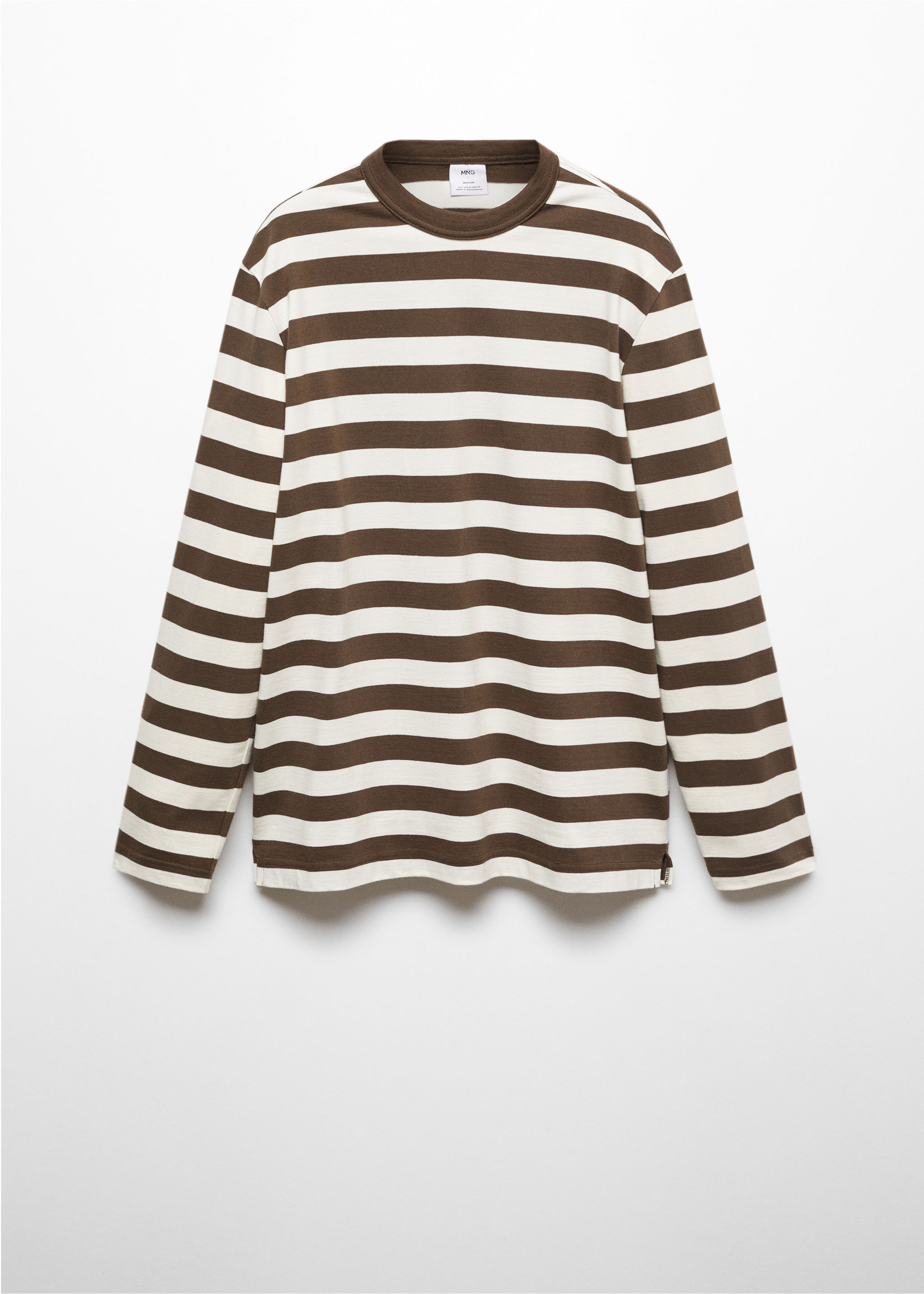 Striped long sleeves t-shirt - Article without model