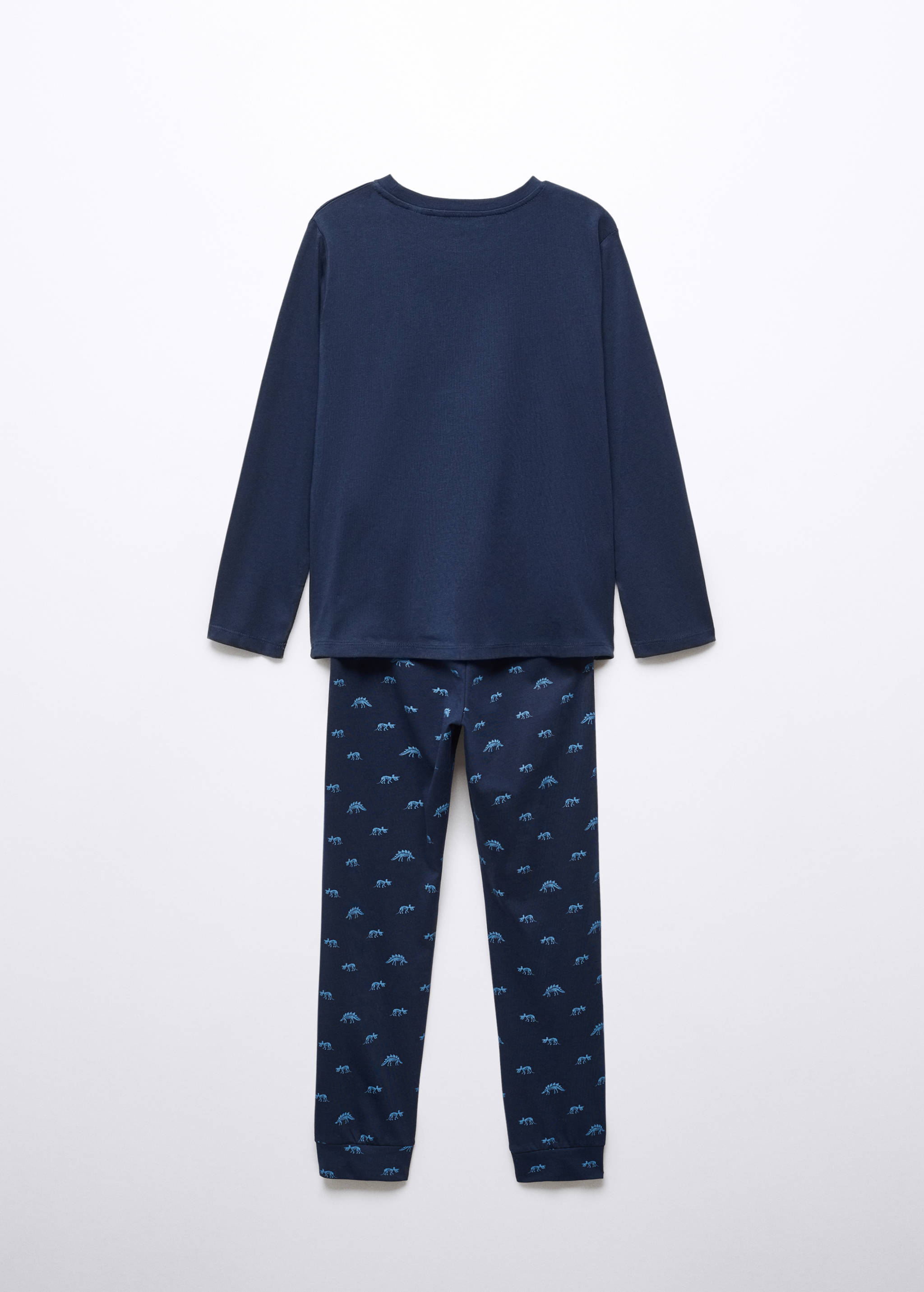Printed long pyjamas - Reverse of the article