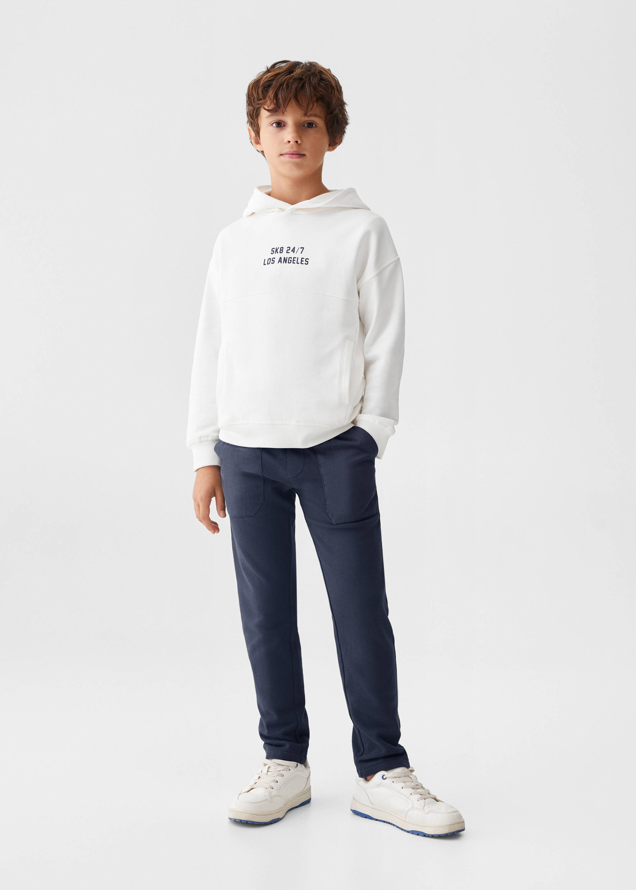 Pantalon taille élastique - Plan général