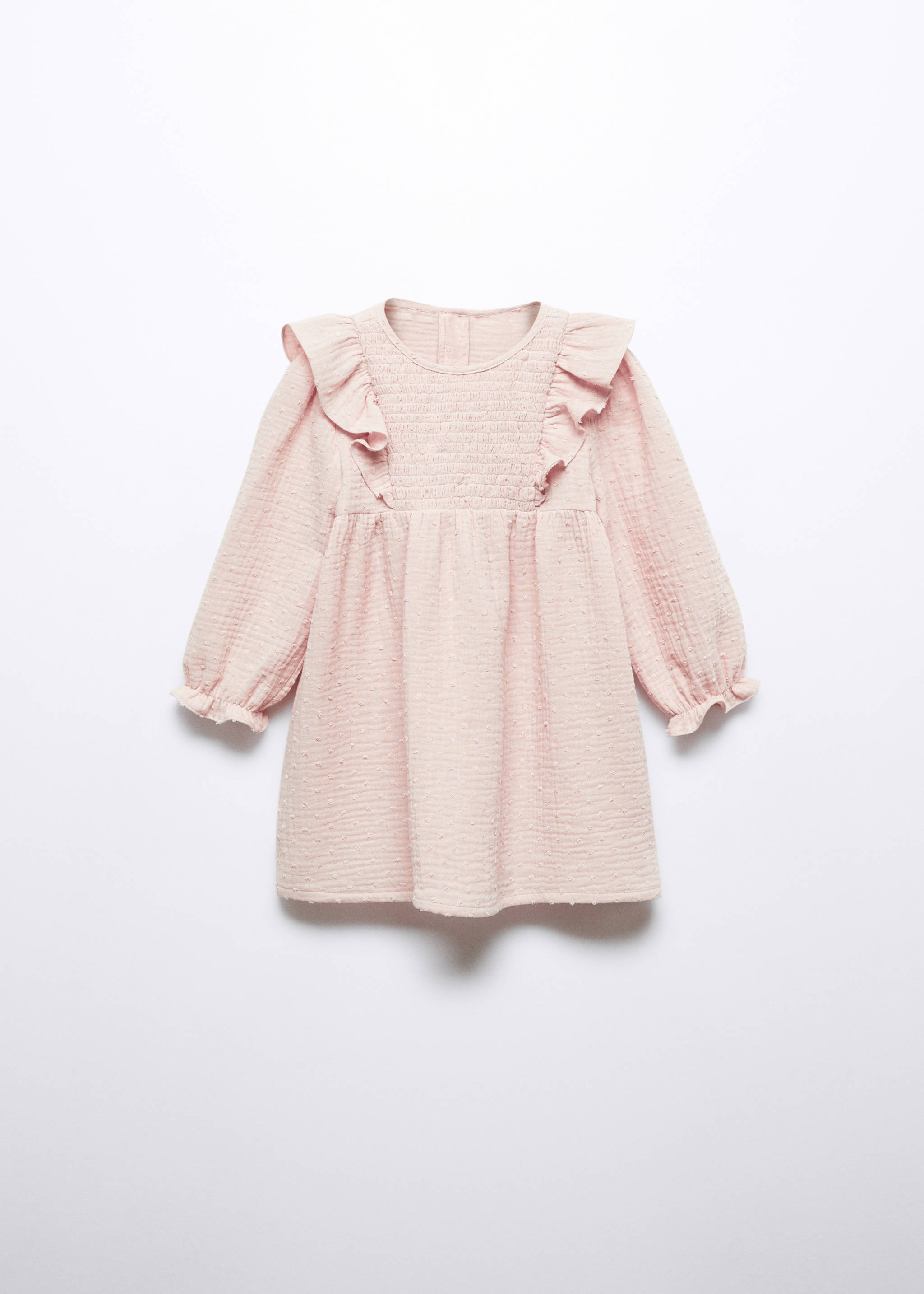 Ruffle plumeti dress - Article without model