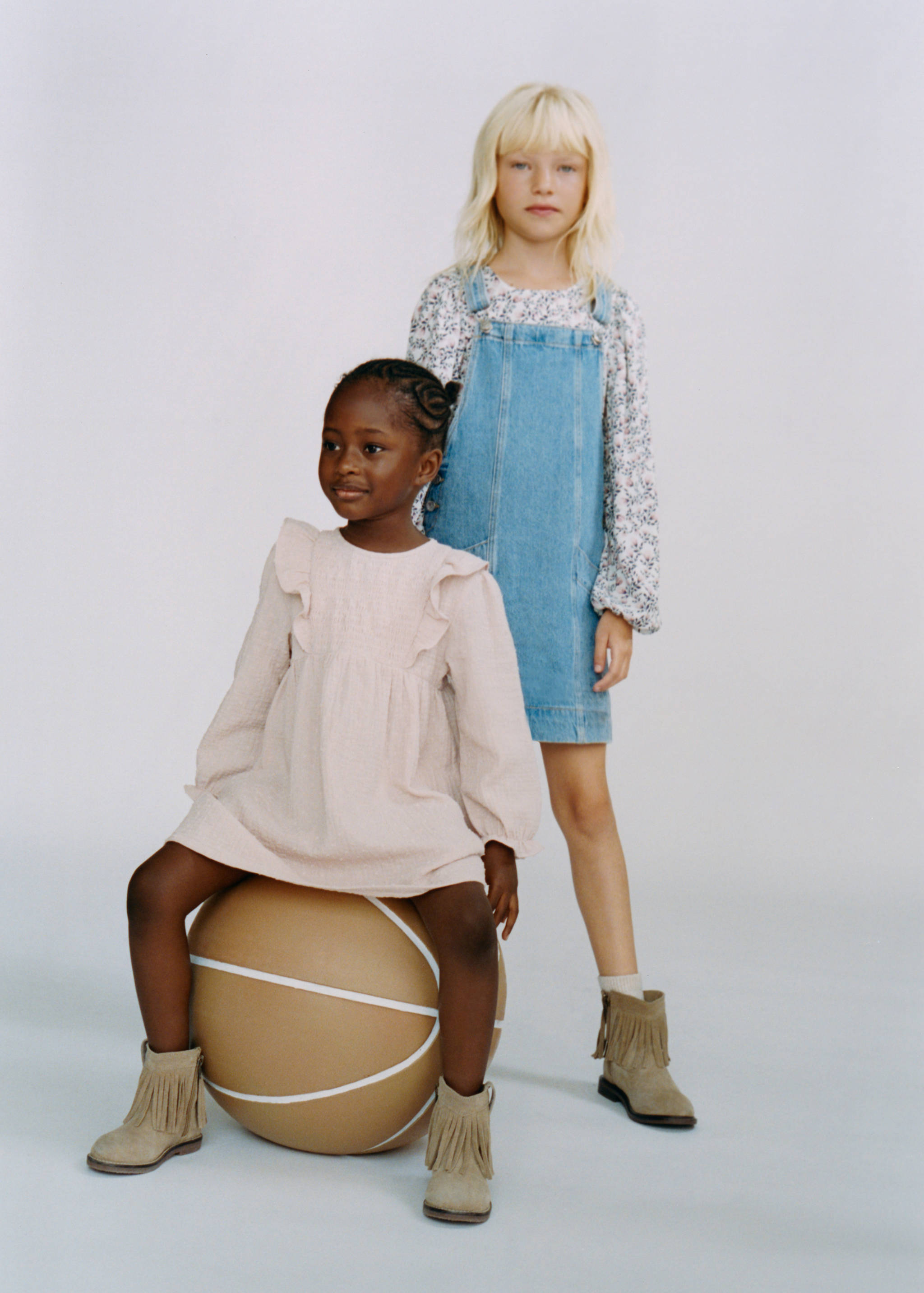 Ruffle plumeti dress - Details of the article 5