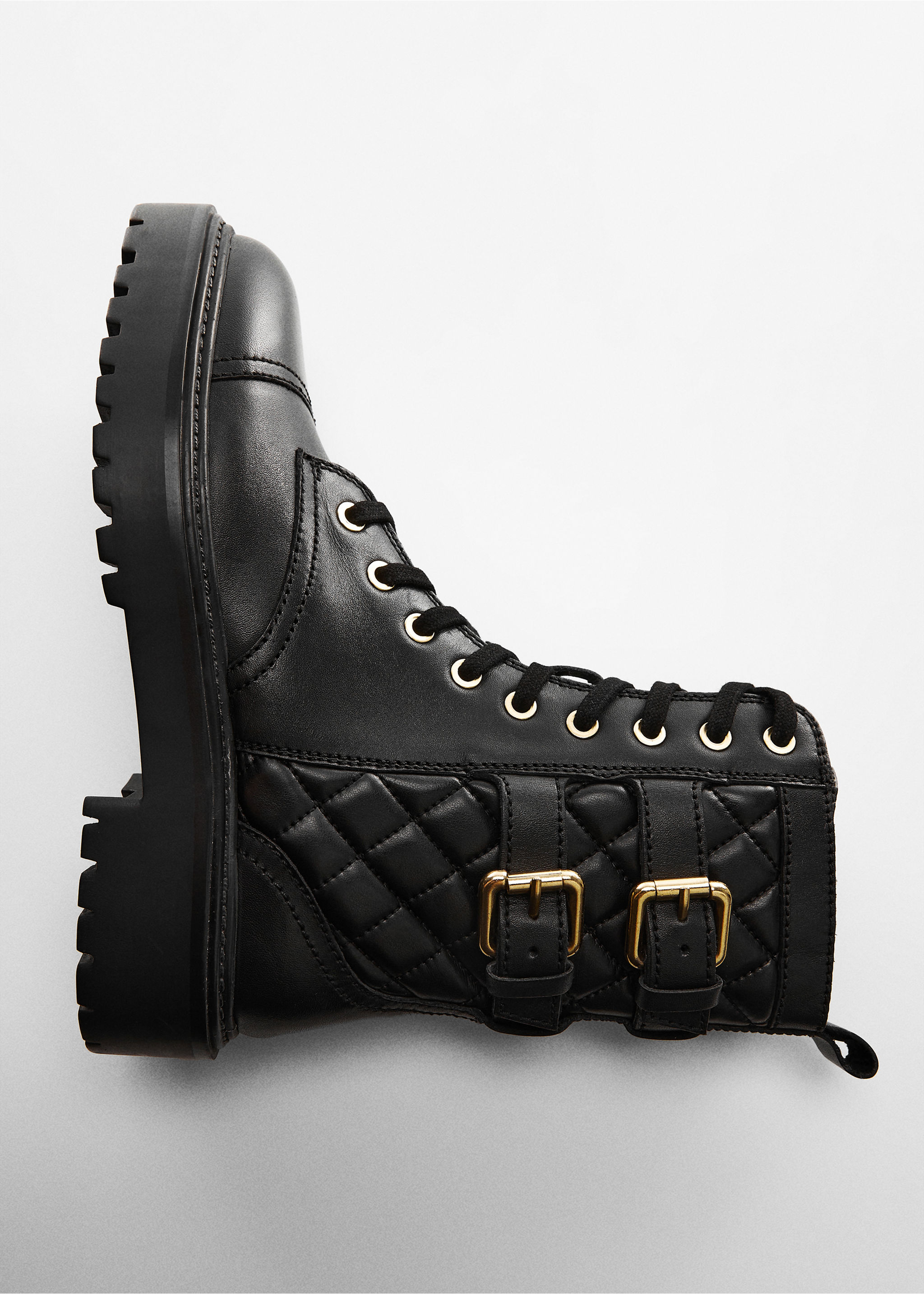 Military leather ankle boots - Details of the article 5