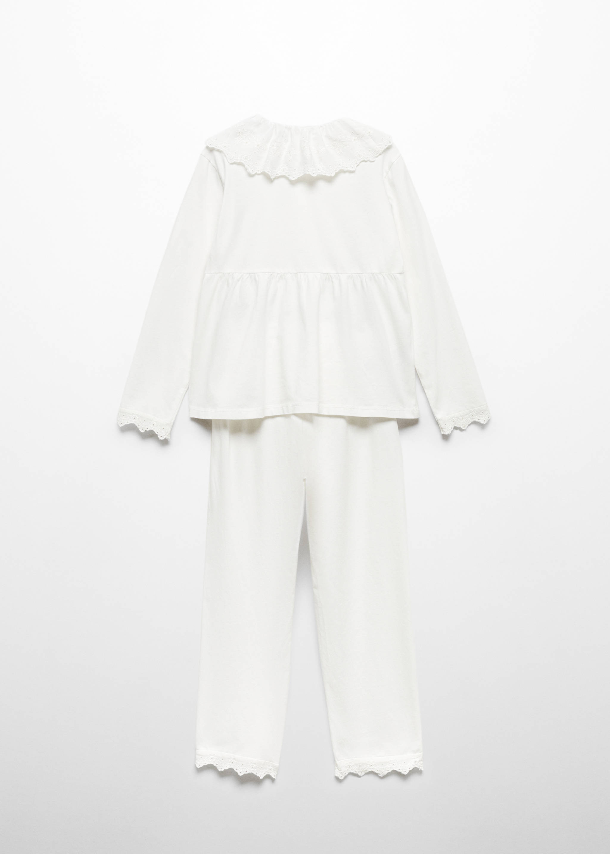 Pyjama détails brodés - Verso de l’article