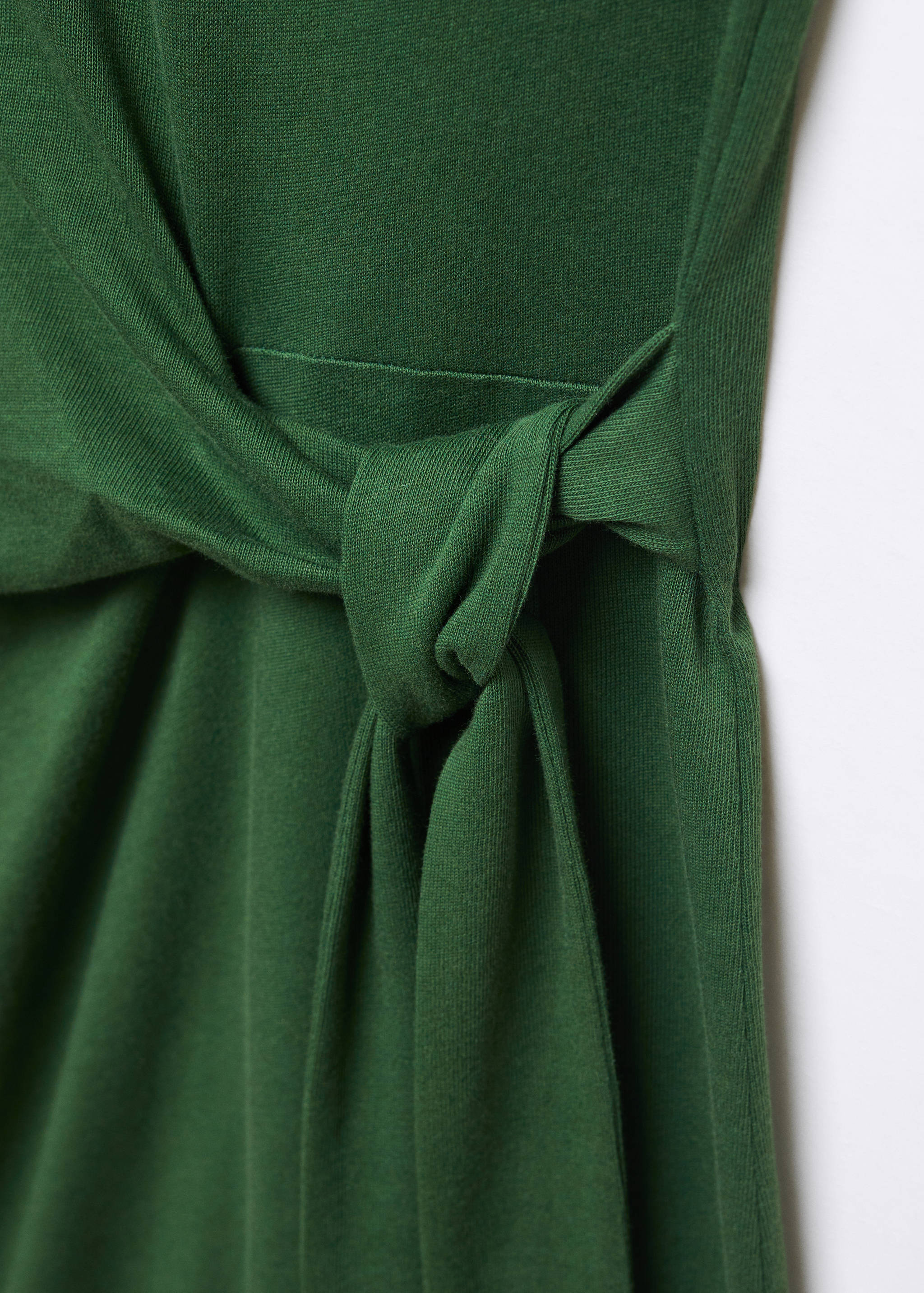 Bow cut-out detail dress - Details of the article 8