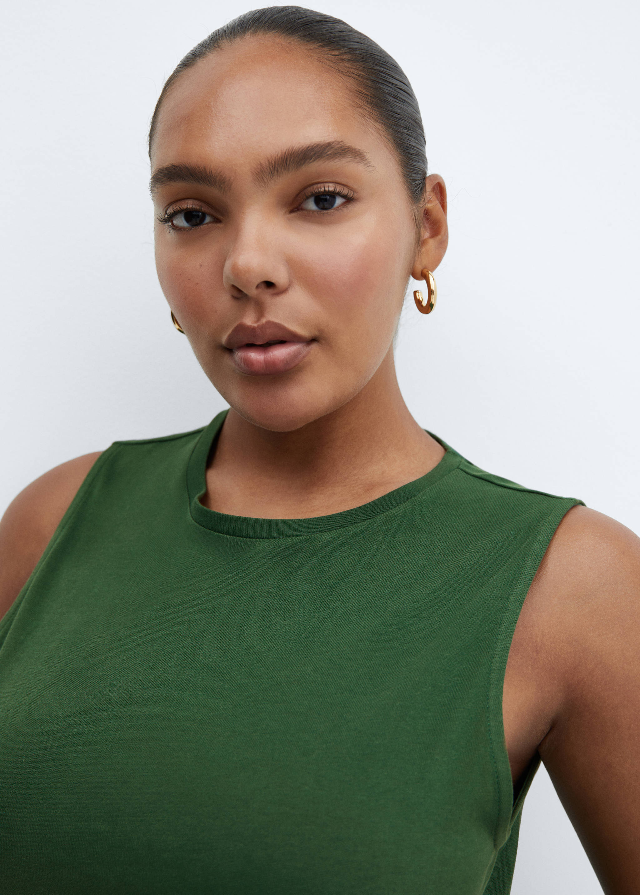 Bow cut-out detail dress - Details of the article 4