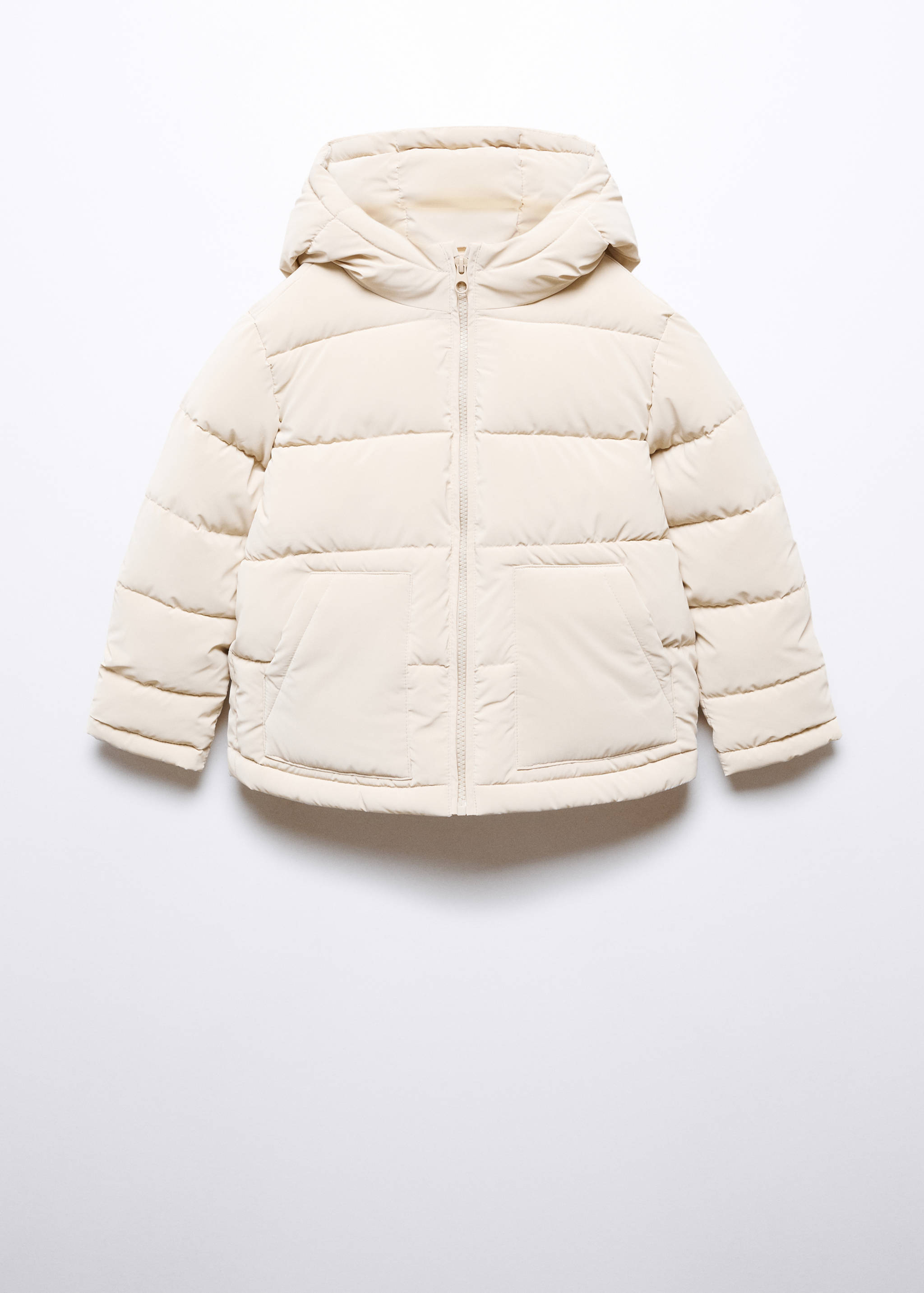 Hood puffer coat - Article without model