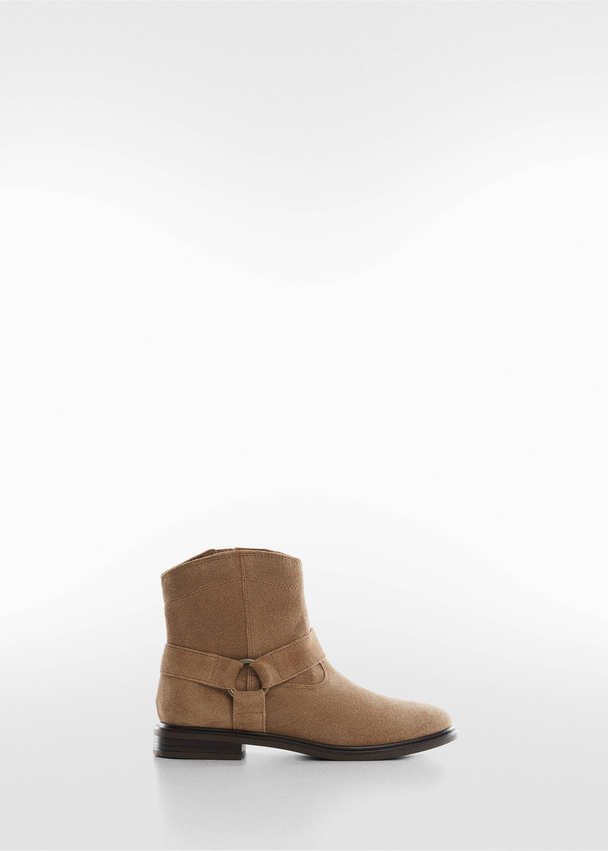 Leather ankle boots - Article without model, Brown. Ref: 57054758-00.