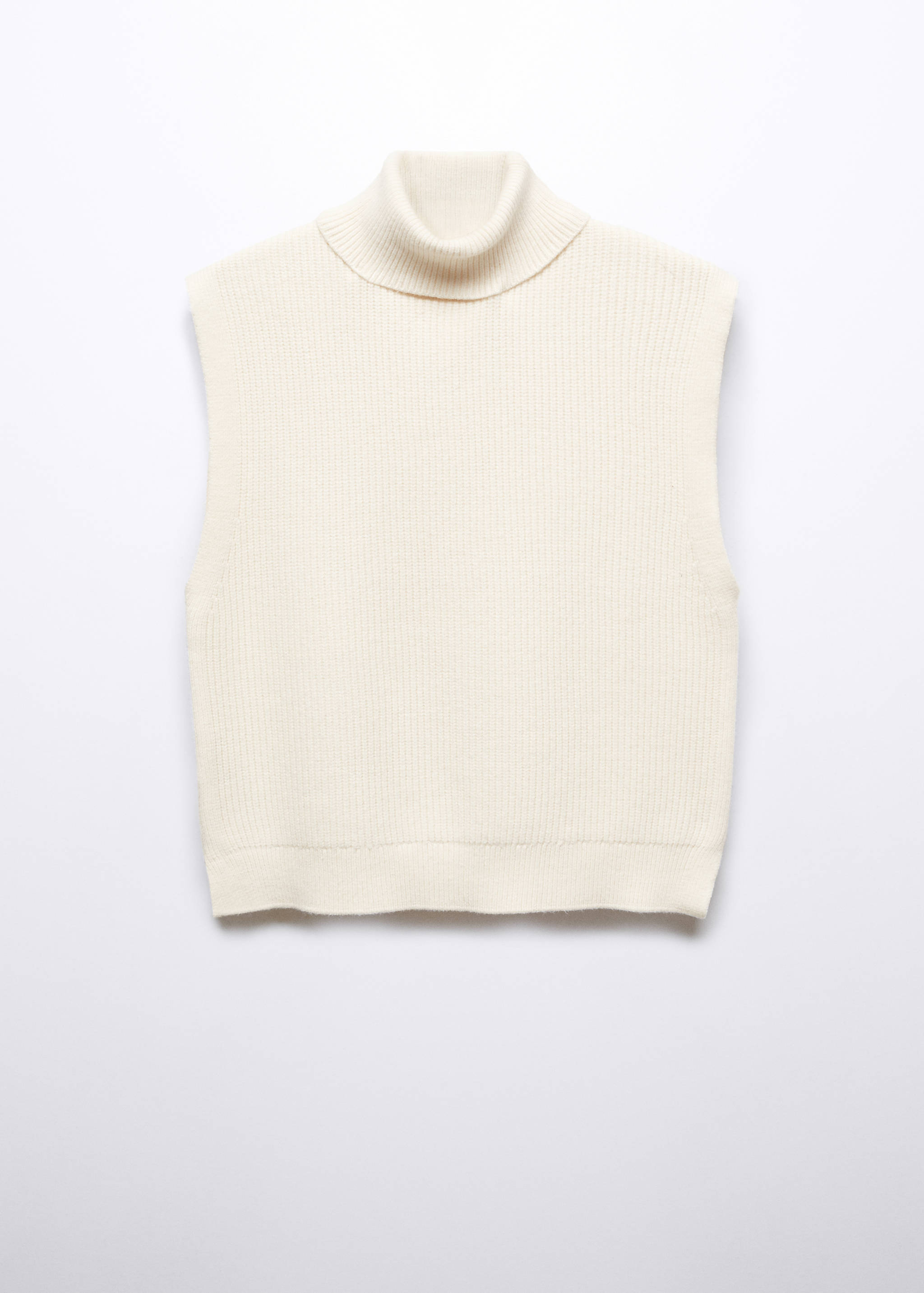 Chaleco punto canalé - Artículo sin modelo