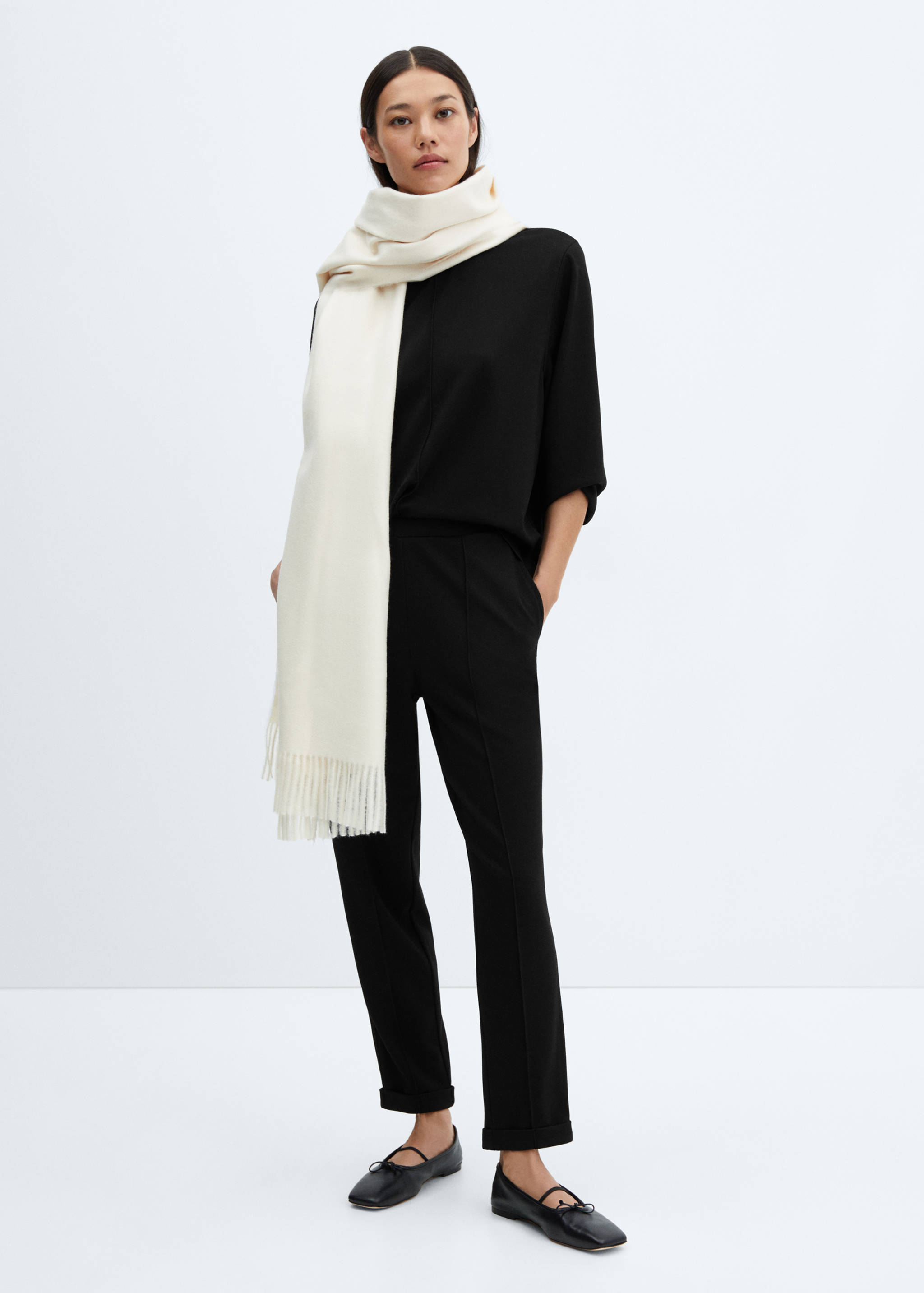 Écharpe à franges - Plan général