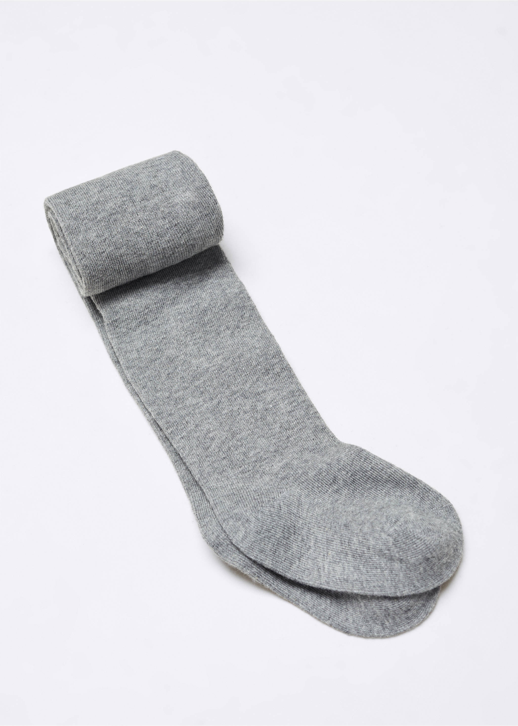 Cotton stockings - Details of the article 8, Grey. Ref: 57054766-00.
