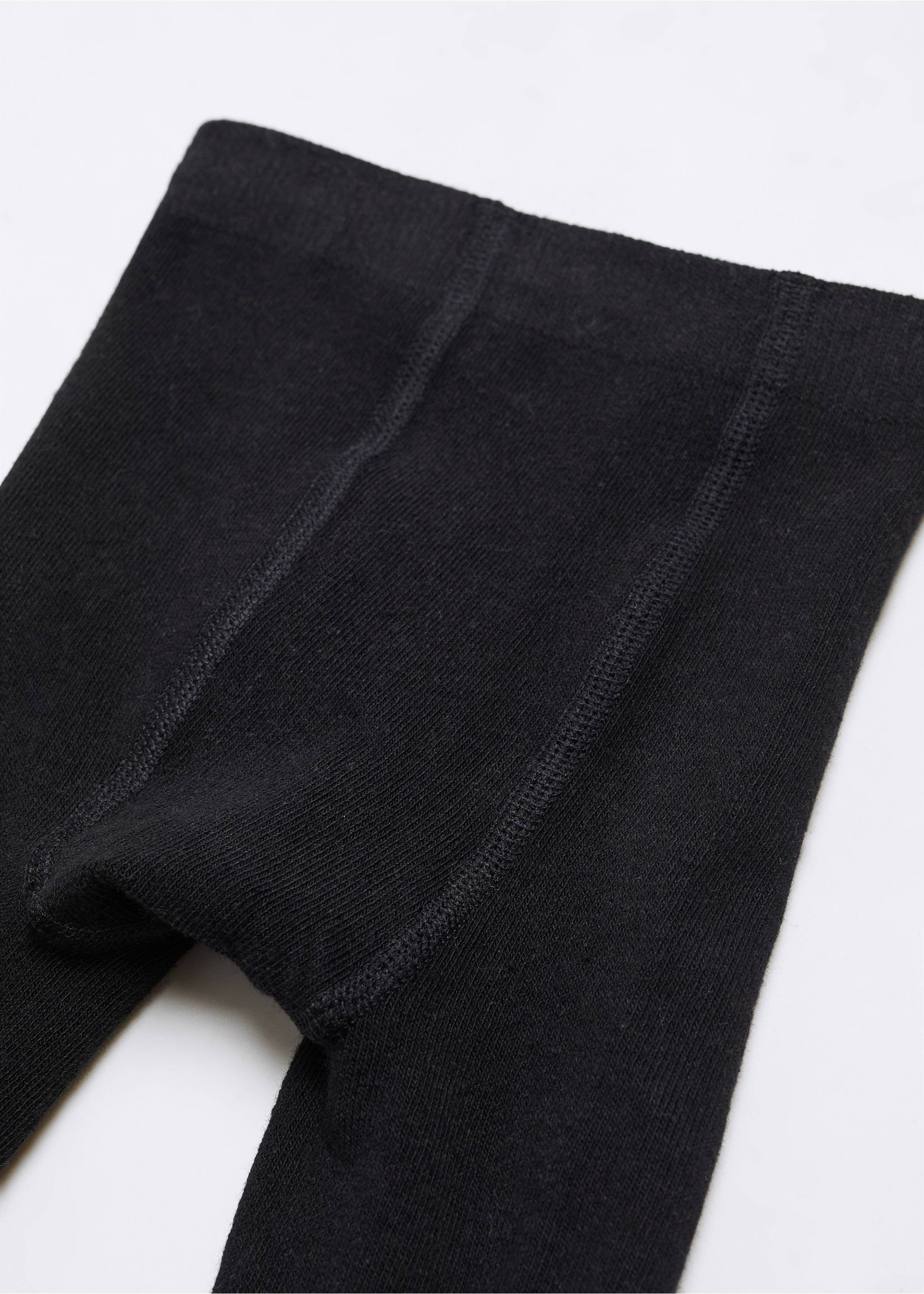 Cotton stockings - Details of the article 0, Black. Ref: 57054766-00.